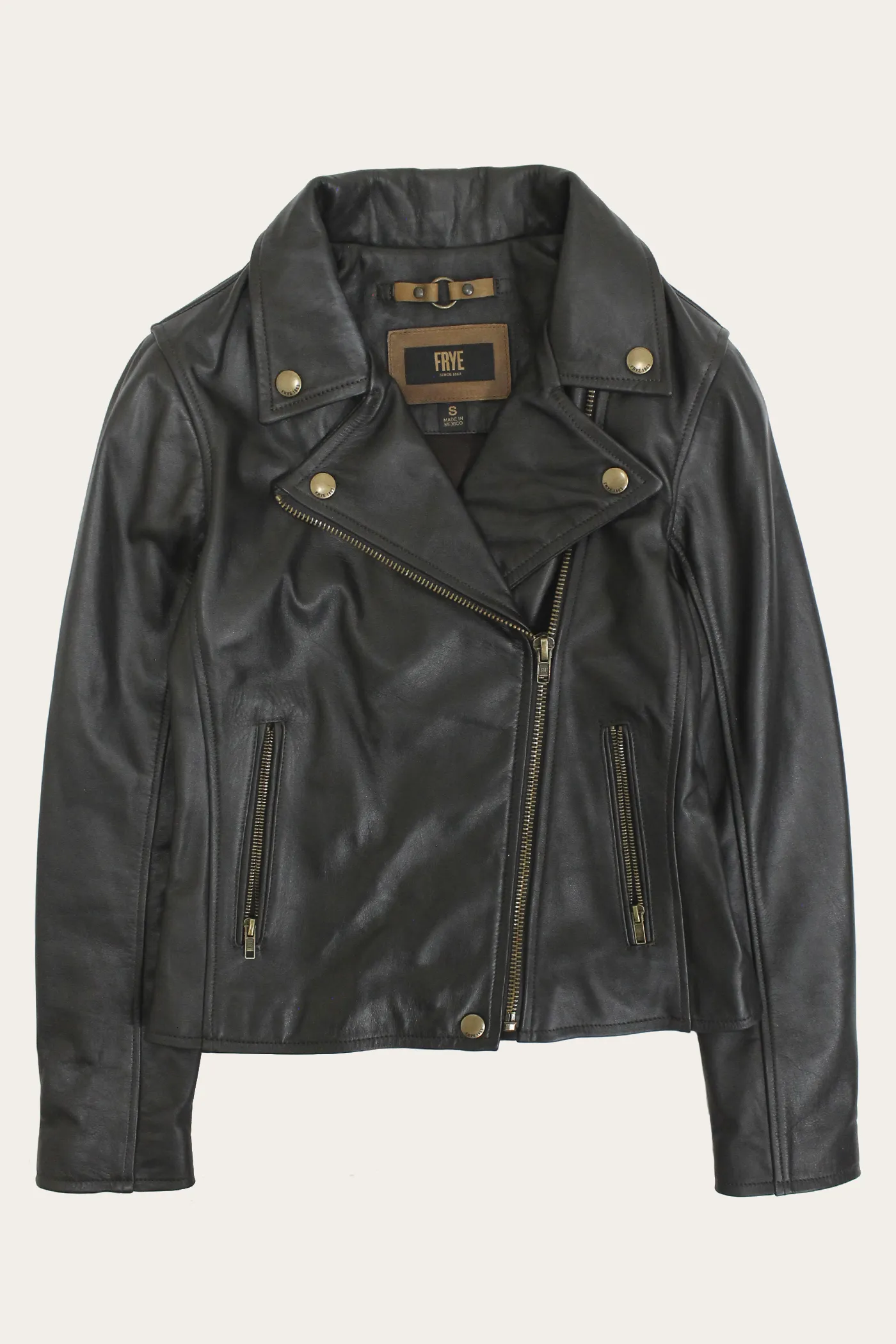 Classic Biker Leather Jacket