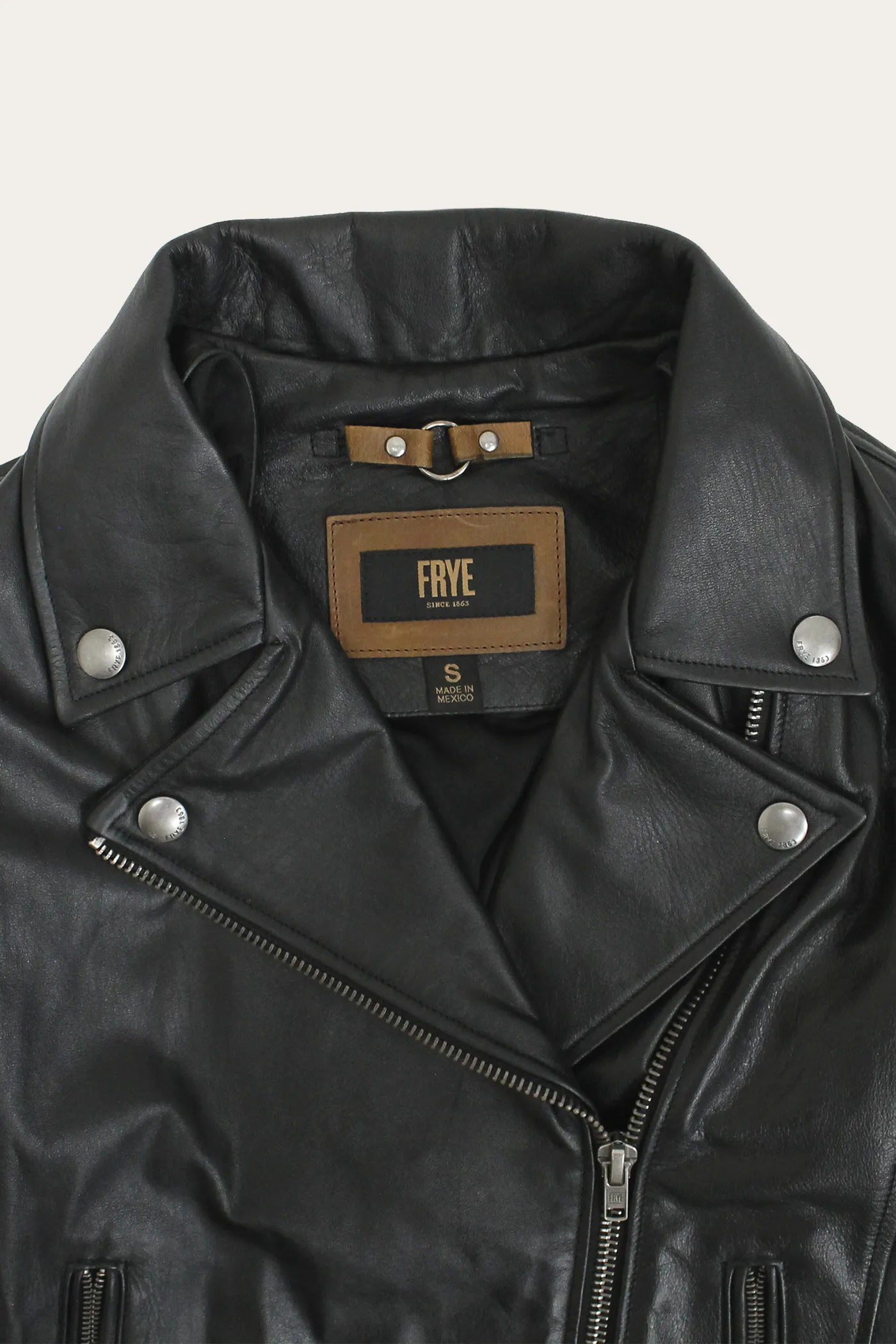 Classic Biker Leather Jacket