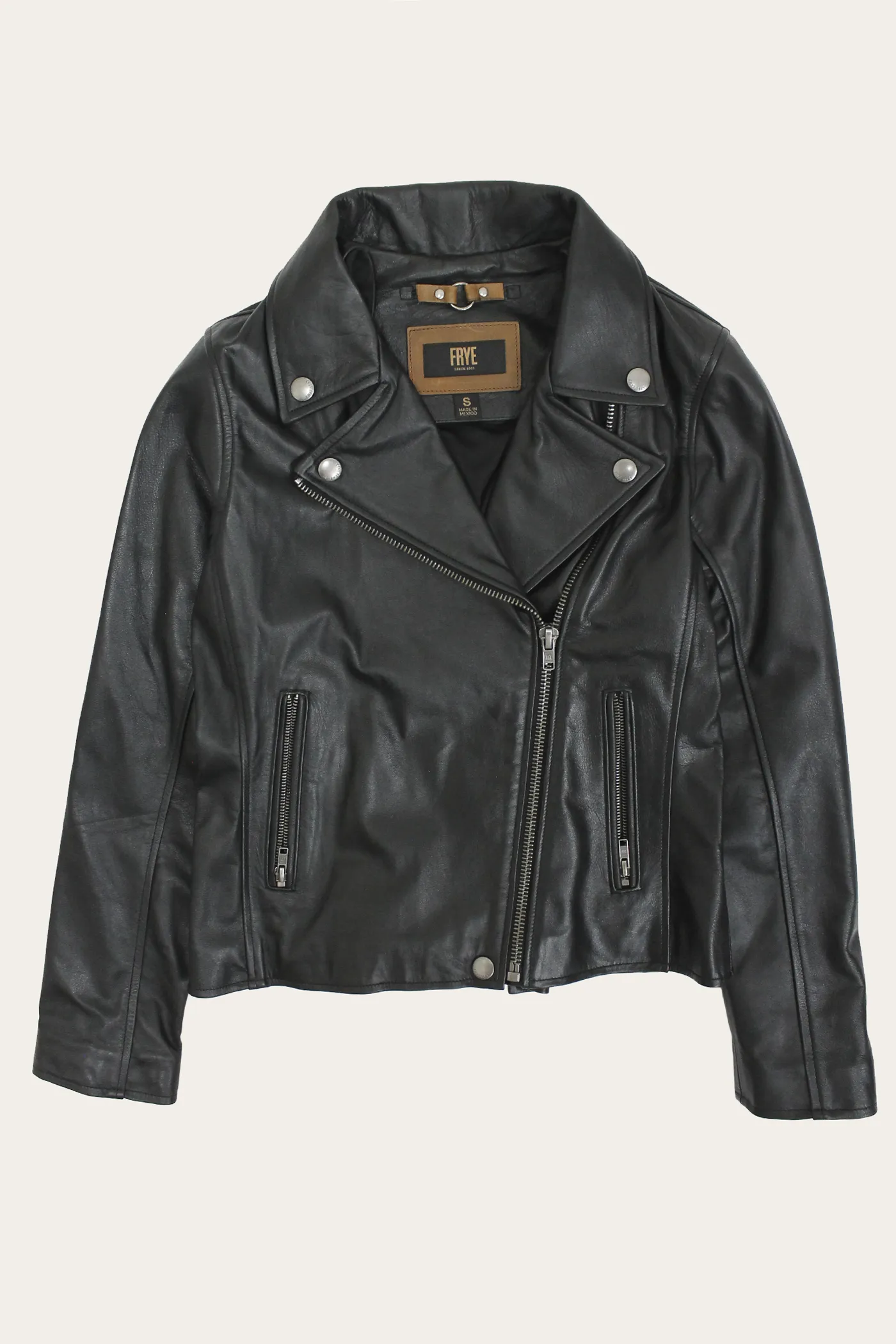 Classic Biker Leather Jacket