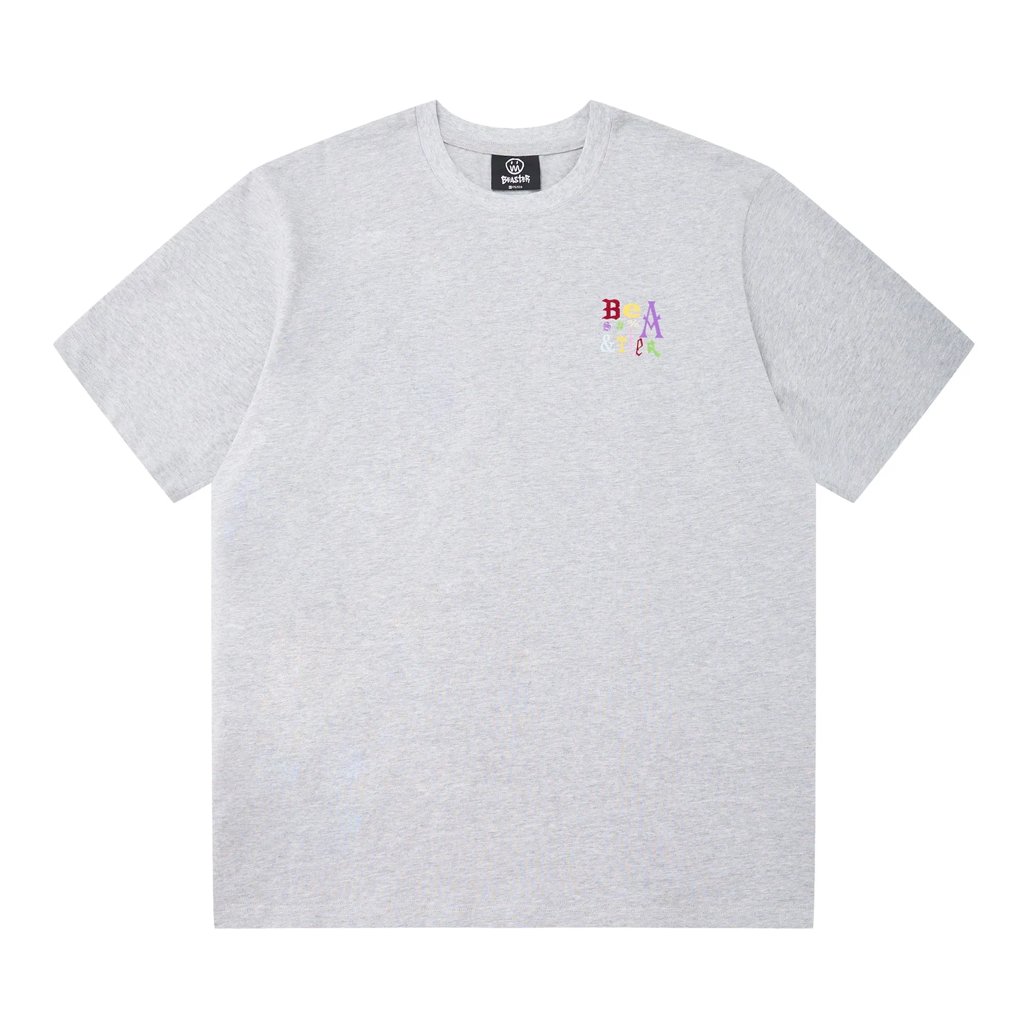 Colorful Letter Print T-shirt