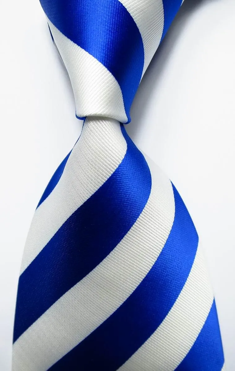 Colorful Striped Silk Neckties 100% Silk Mens Neck Tie