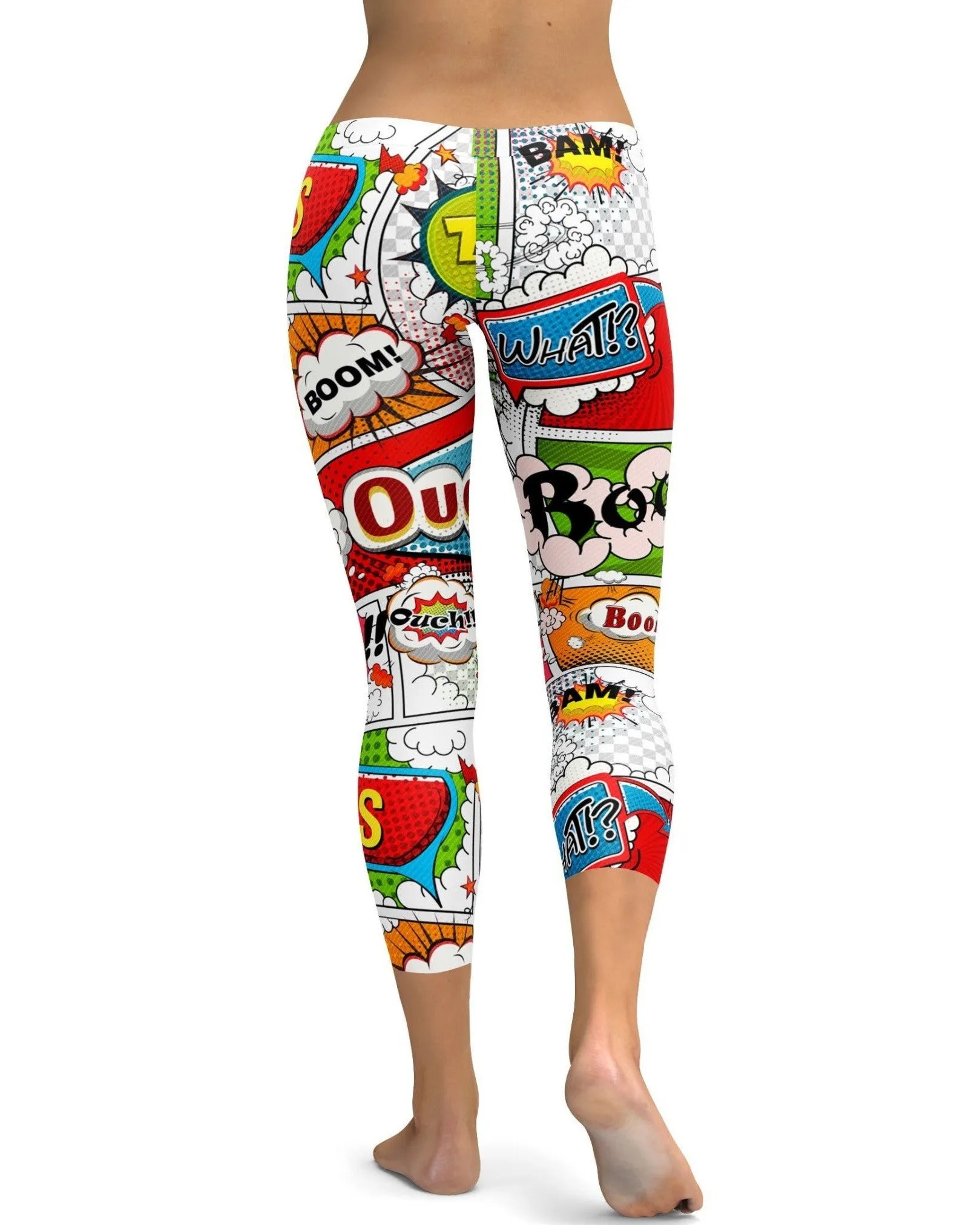 Comic Book Super Hero Capris