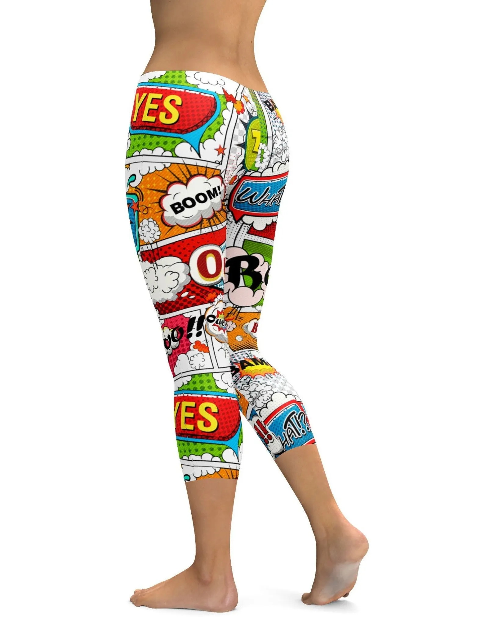 Comic Book Super Hero Capris