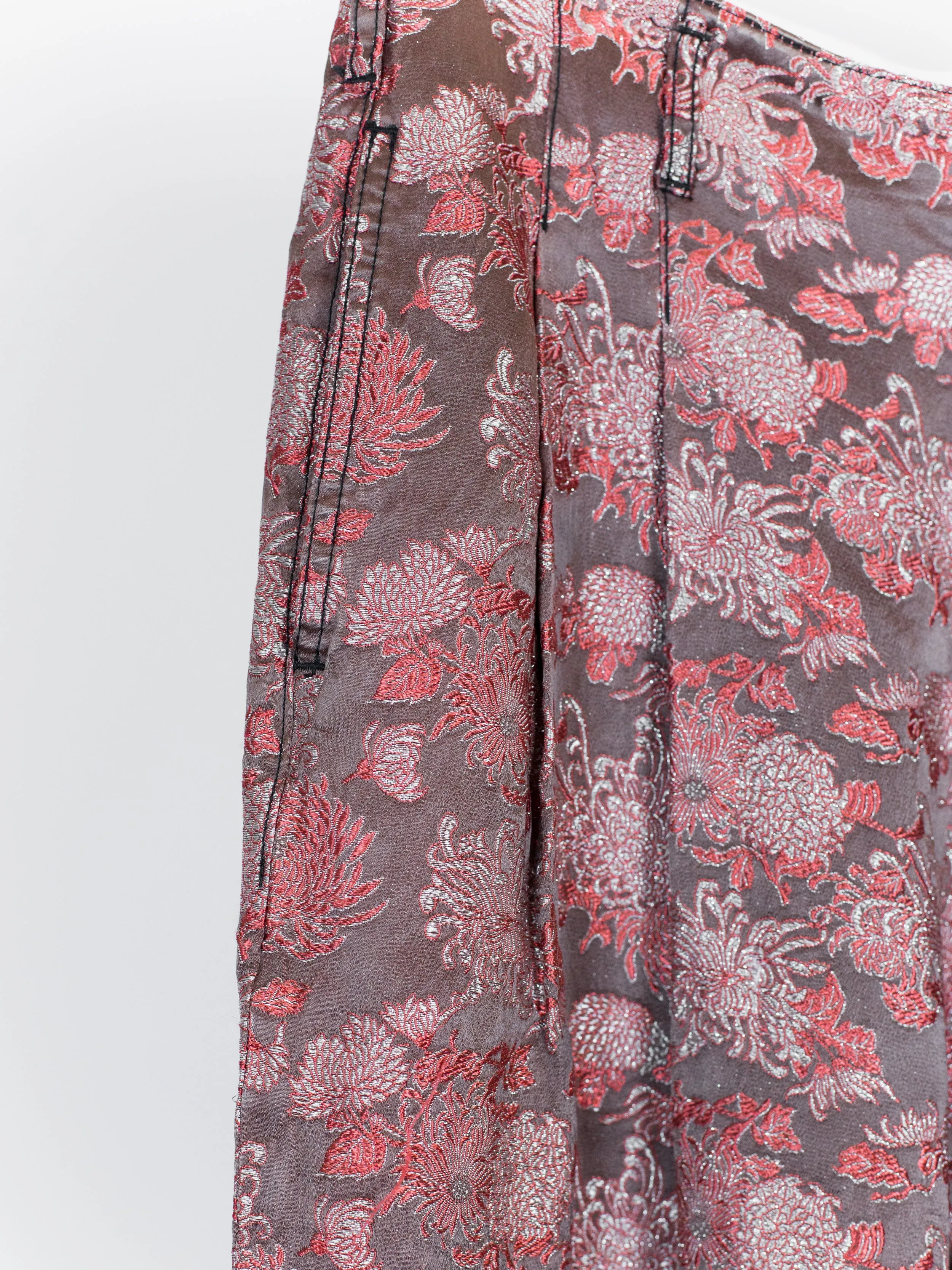 Comme des Garçons Homme Plus AW11 'Decadence' Floral Brocade Trousers