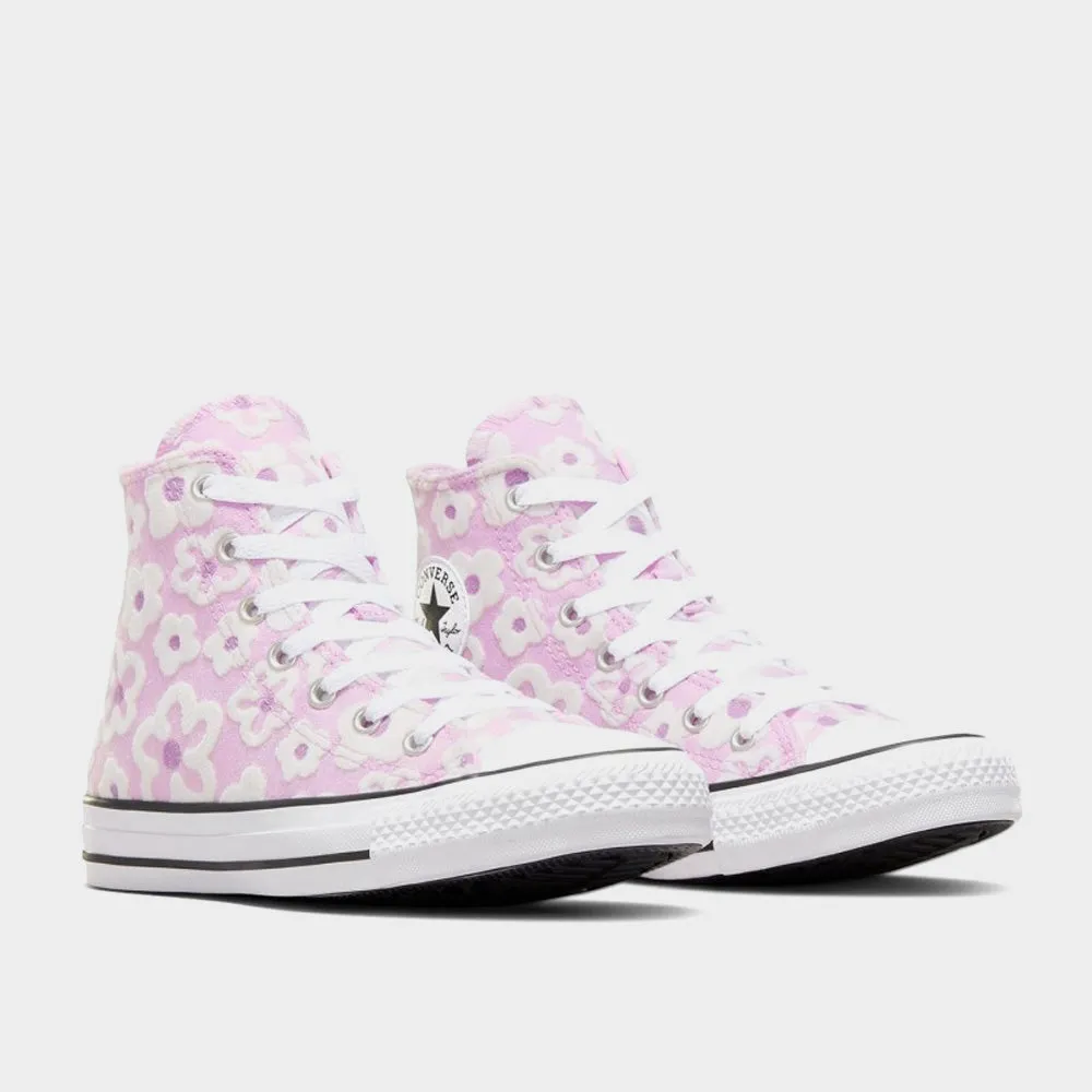 Converse Womens Chuck Taylor All Star Floral Embroidery Sneaker Lilac/White _ 181071 _ Lilac