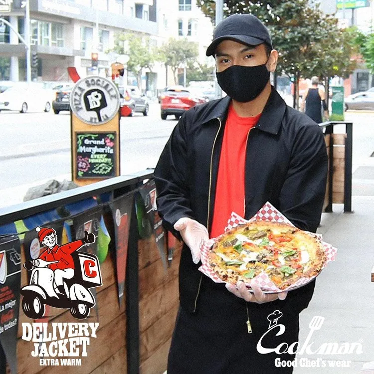 Cookman Delivery Jacket EX Warm - Black