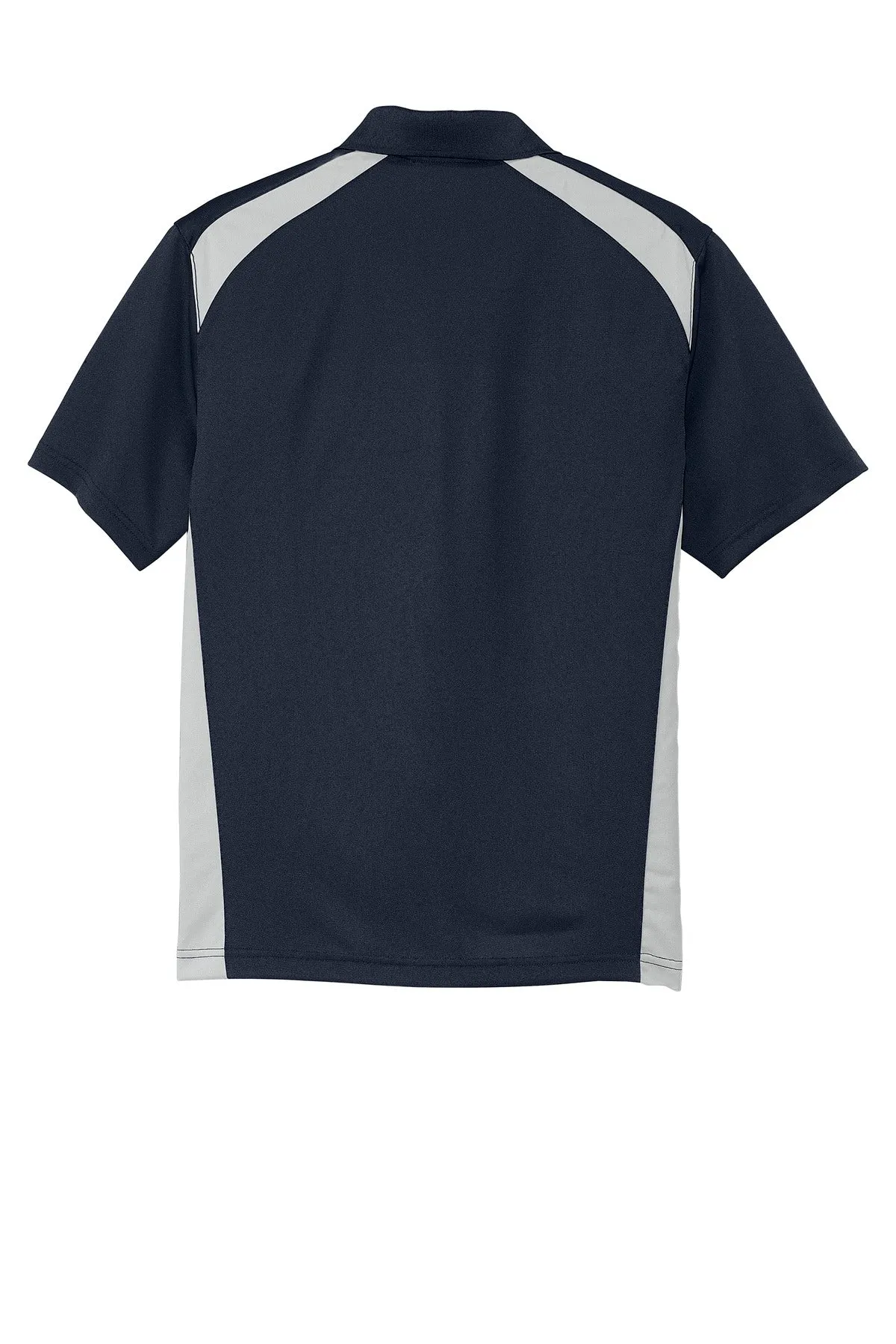 CornerStone Select Snag-Proof Two Way Colorblock Pocket Polo. CS416