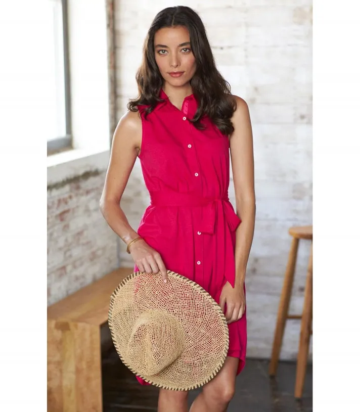 Cotton Sleeveless Swing Dress