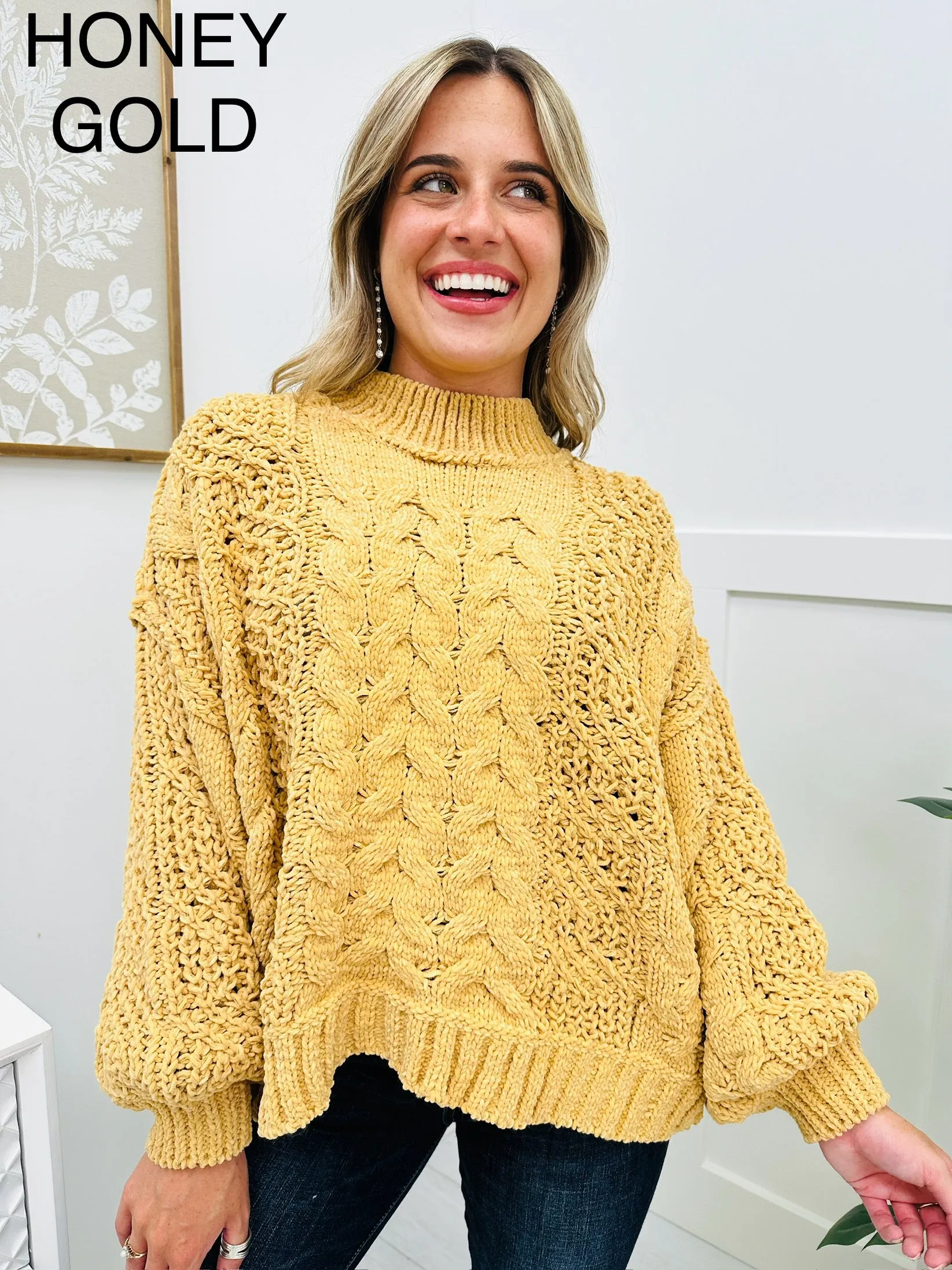 Cozy Elegance Sweater- Multiple Colors!