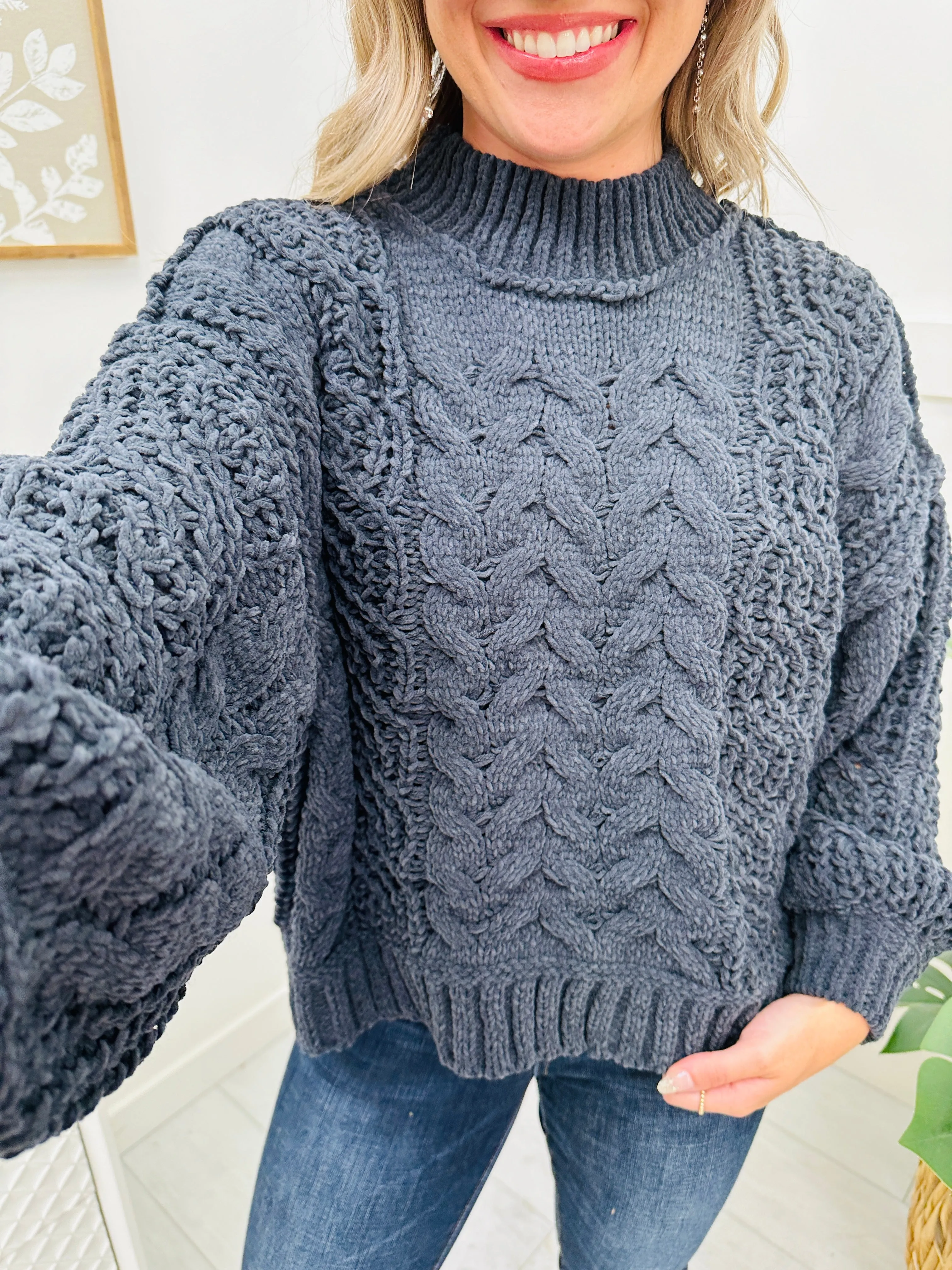 Cozy Elegance Sweater- Multiple Colors!