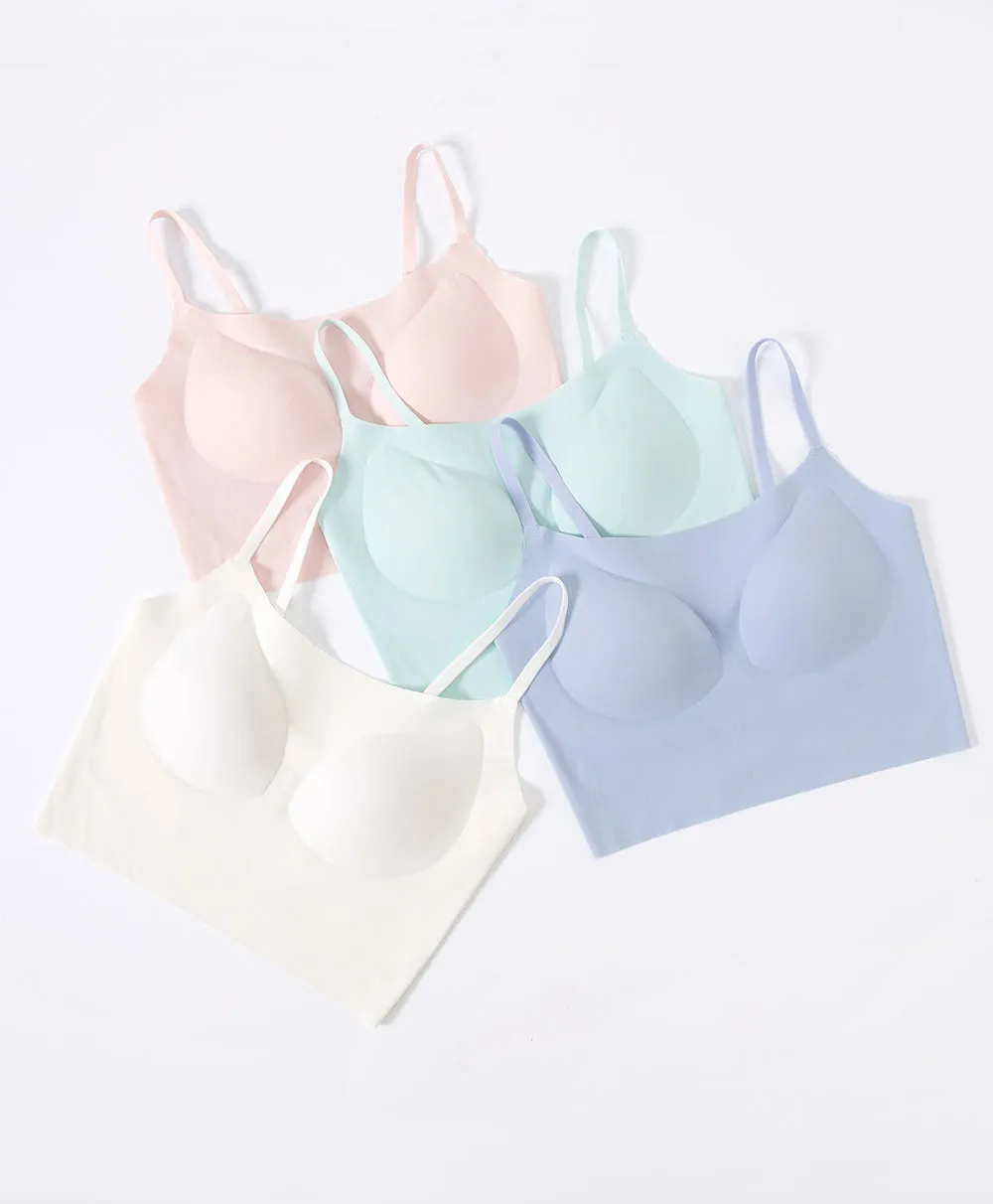 Cozy Minimalist Cami Crop Bra Top