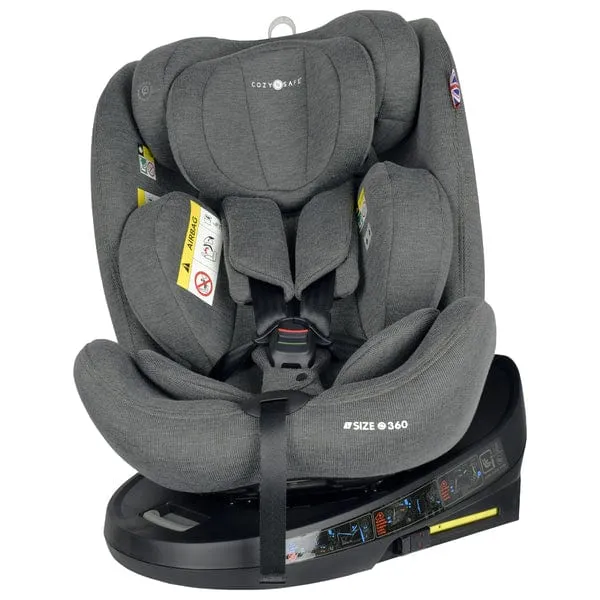 Cozy N Safe Apollo i-Size Child Car Seat - Moon Grey