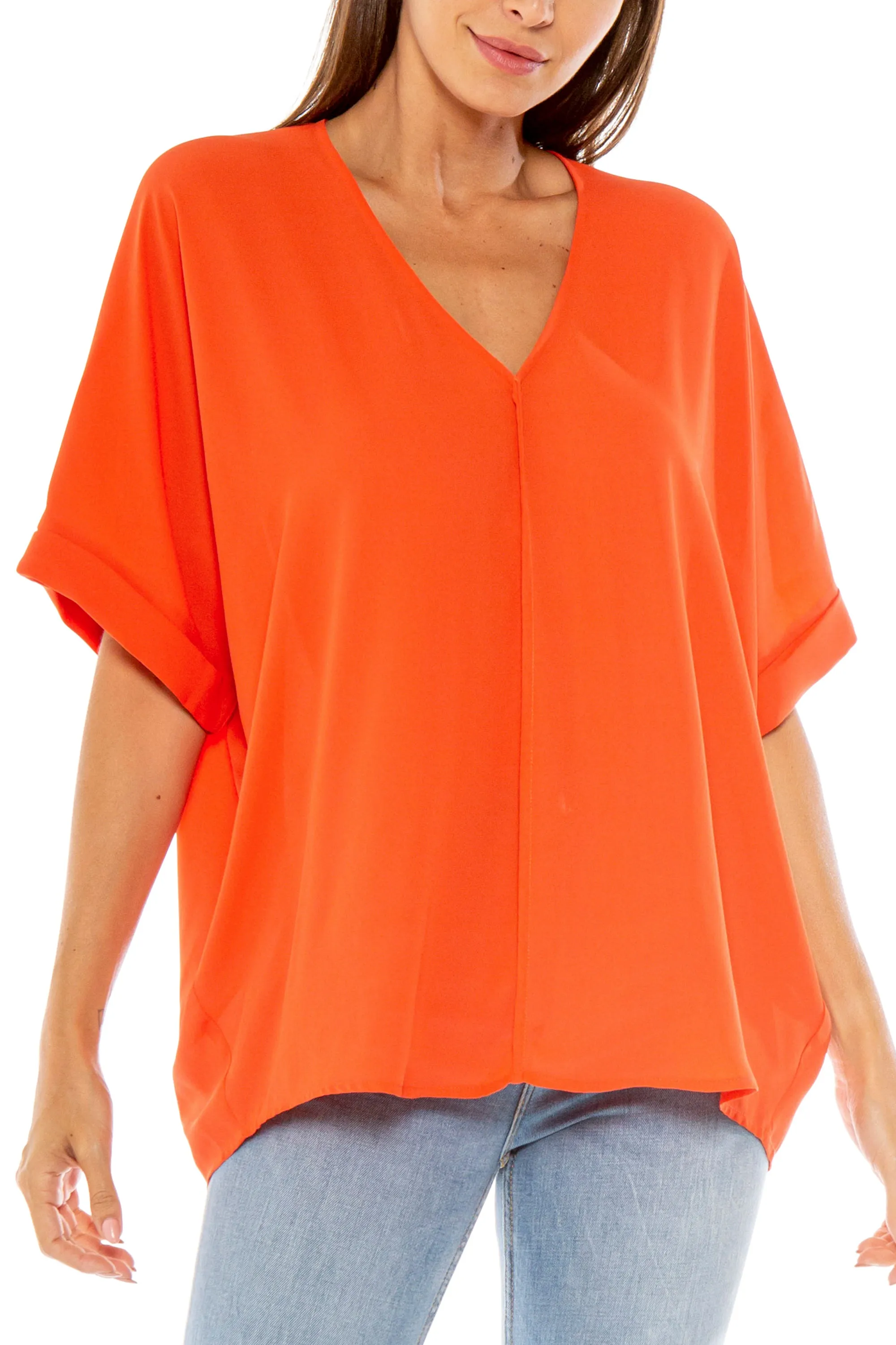 Darren V-Neck Loose Top