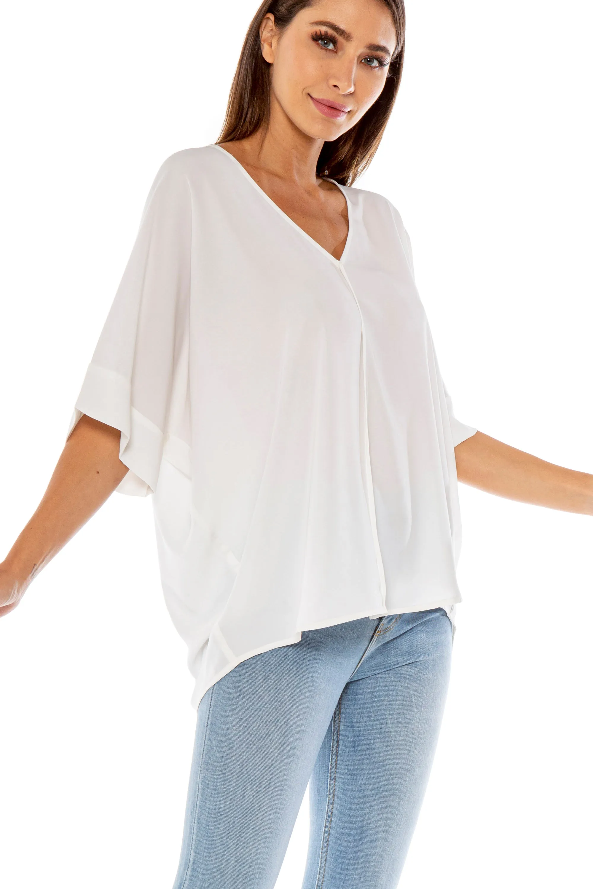 Darren V-Neck Loose Top