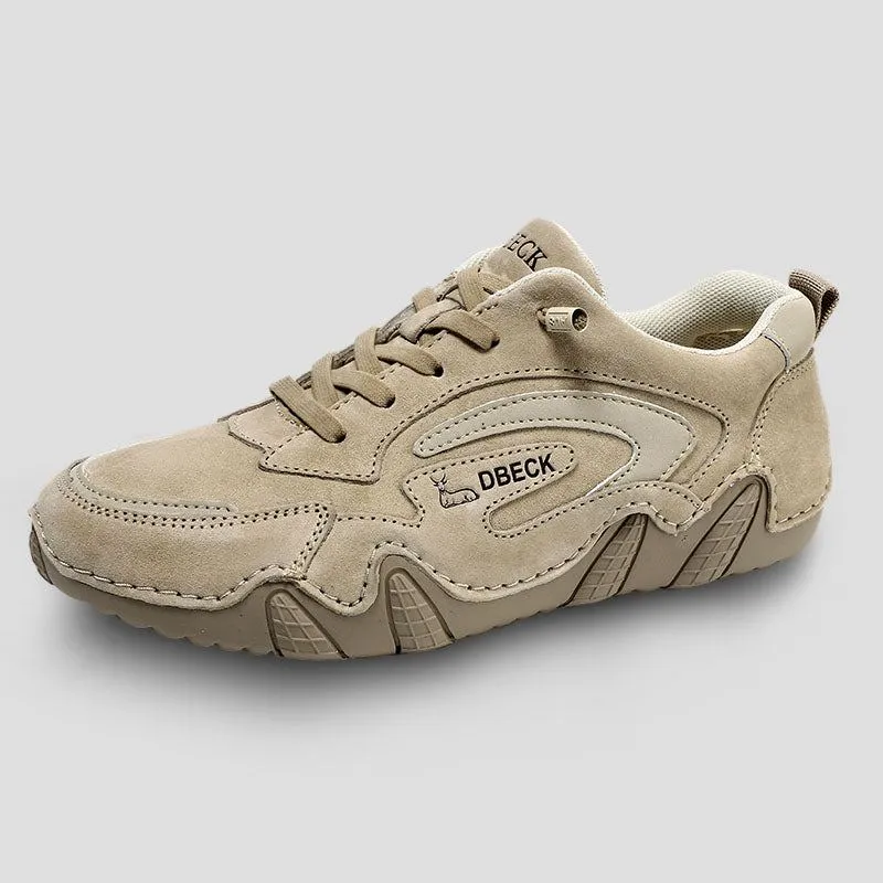 Dbeck® SundayWalkers: Men's All-Day Comfort Commuter Walking Shoes For Biking, Driving & Hiking