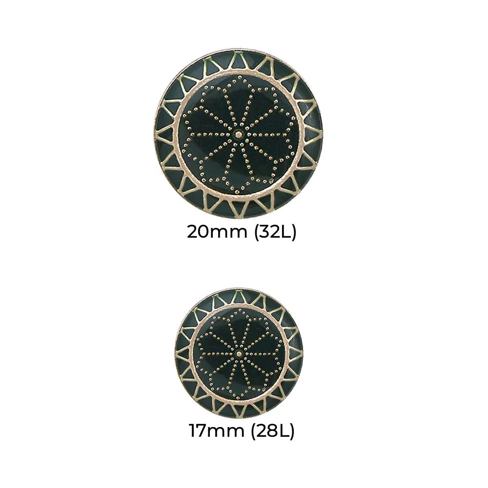 Designer Lamination Shank Metal Buttons for Clothing