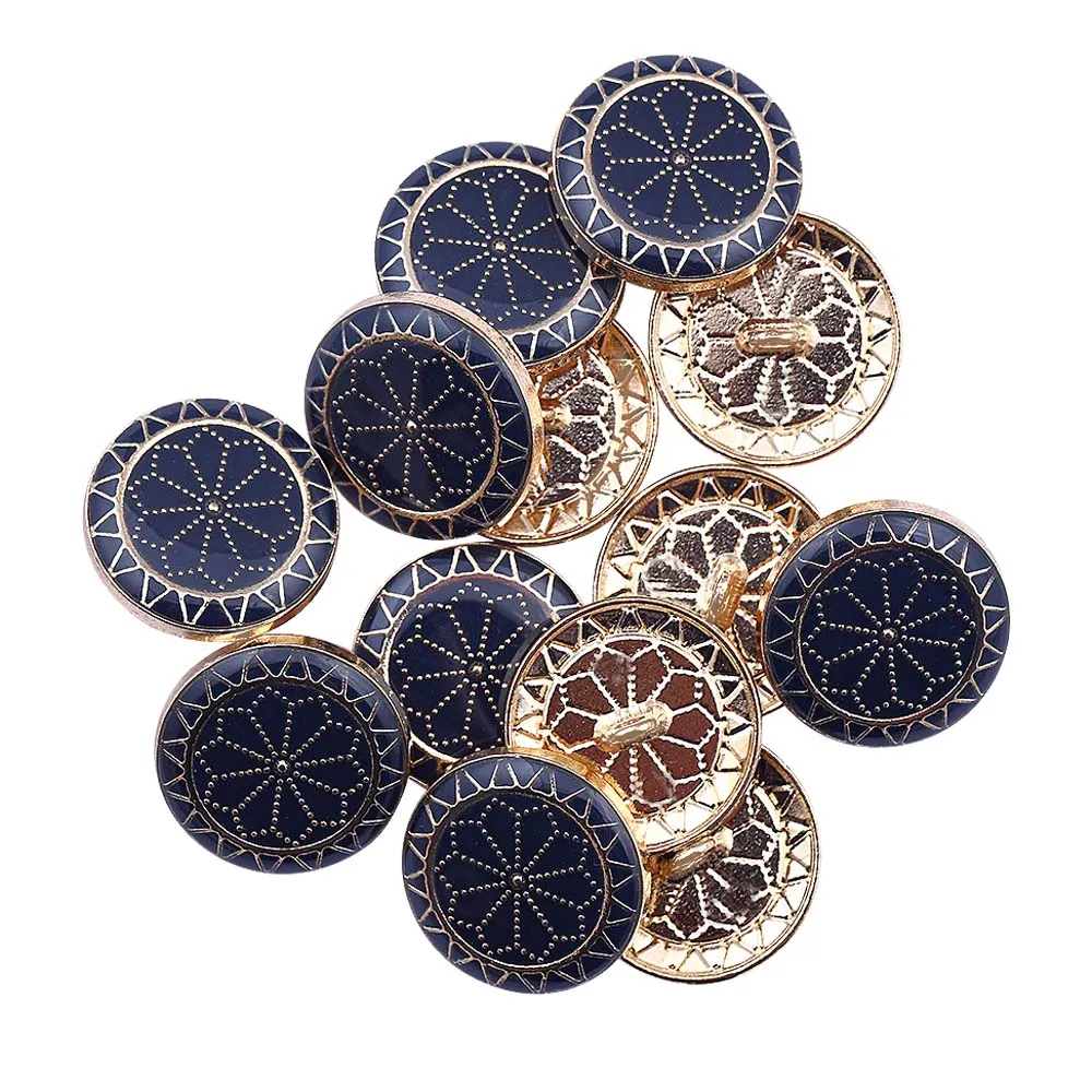 Designer Lamination Shank Metal Buttons for Clothing