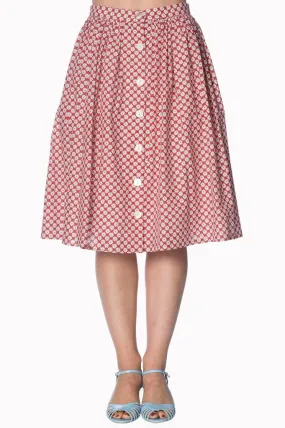 Ditsy Daisy 50s Skirt