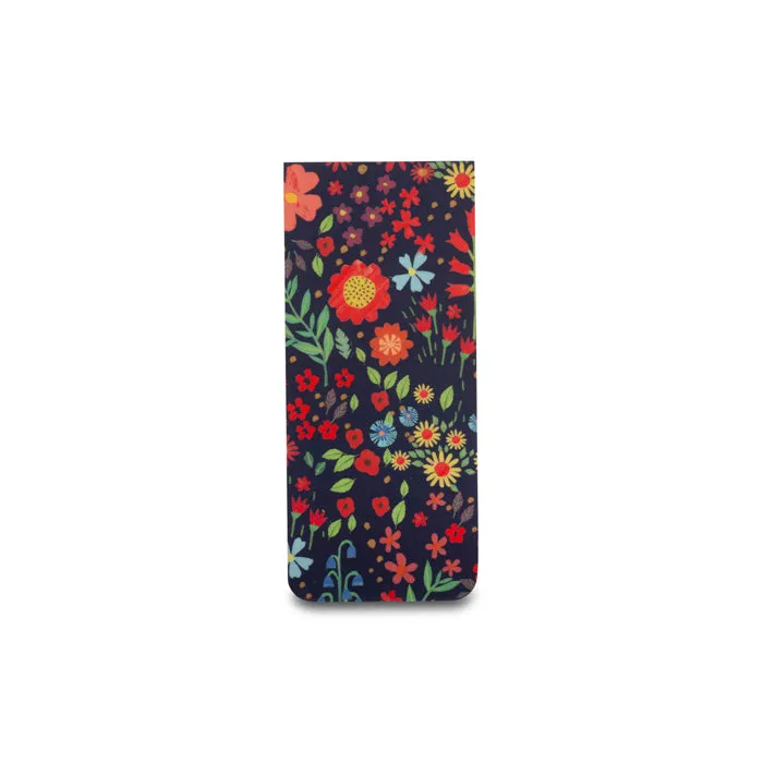 Ditsy Poppy & Floral Bookmark