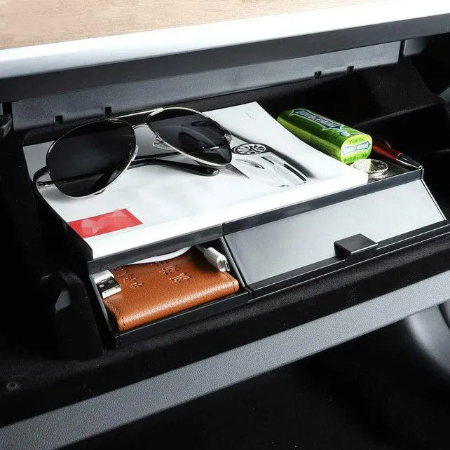 Double Storey Glove Box Storage for LHD Model 3