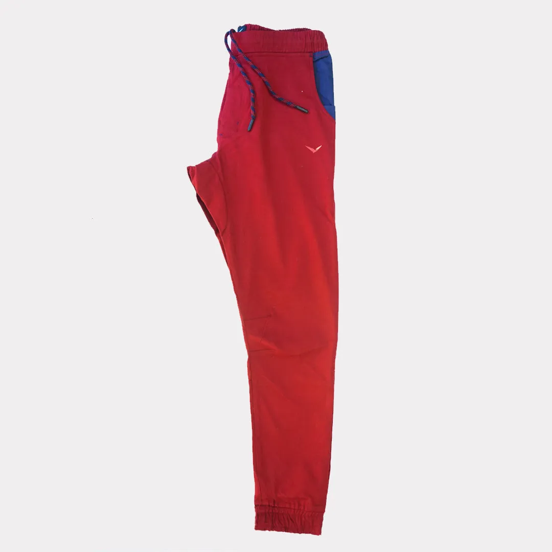 Earth Joggers in Jasper Red