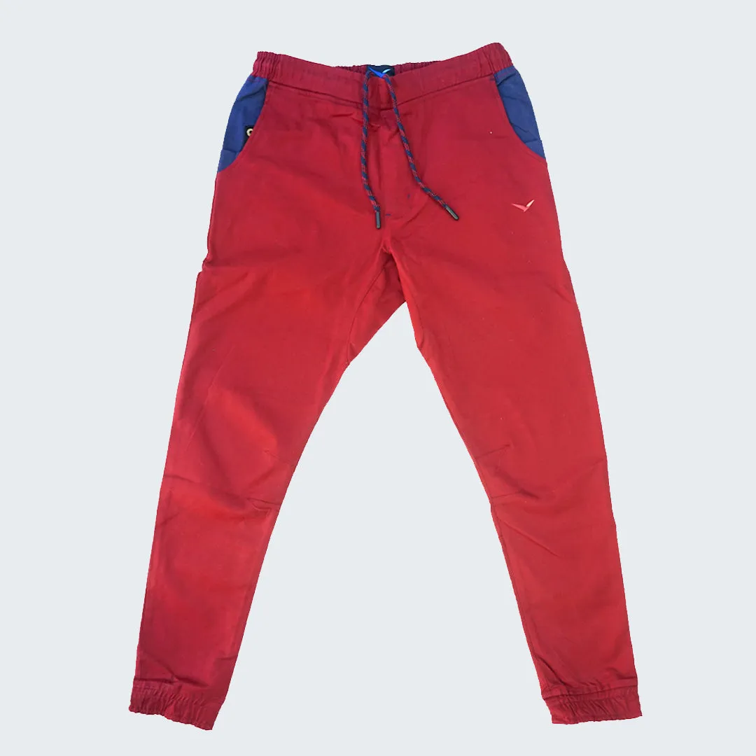 Earth Joggers in Jasper Red