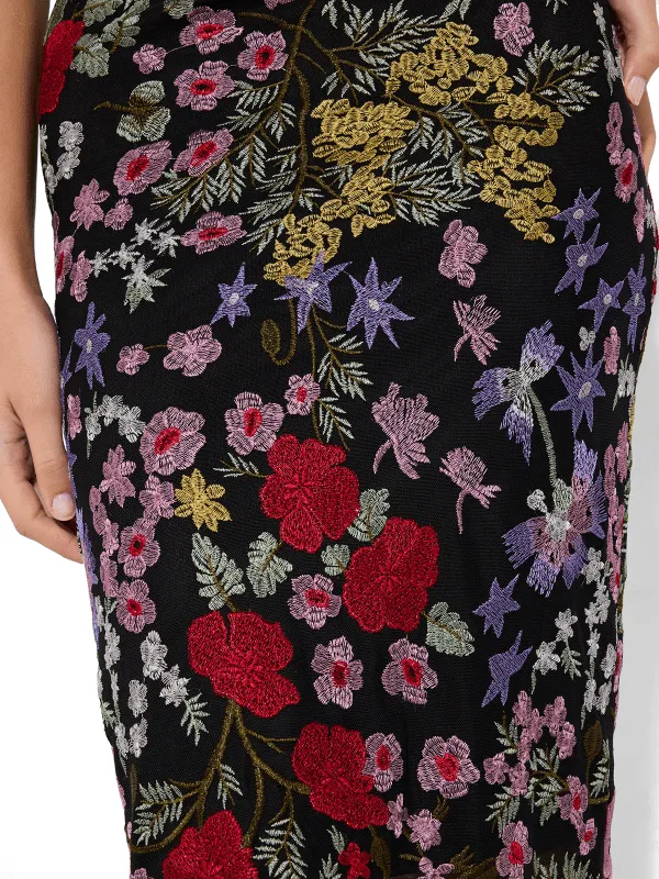 Easton Multicolour Embroidered Dress