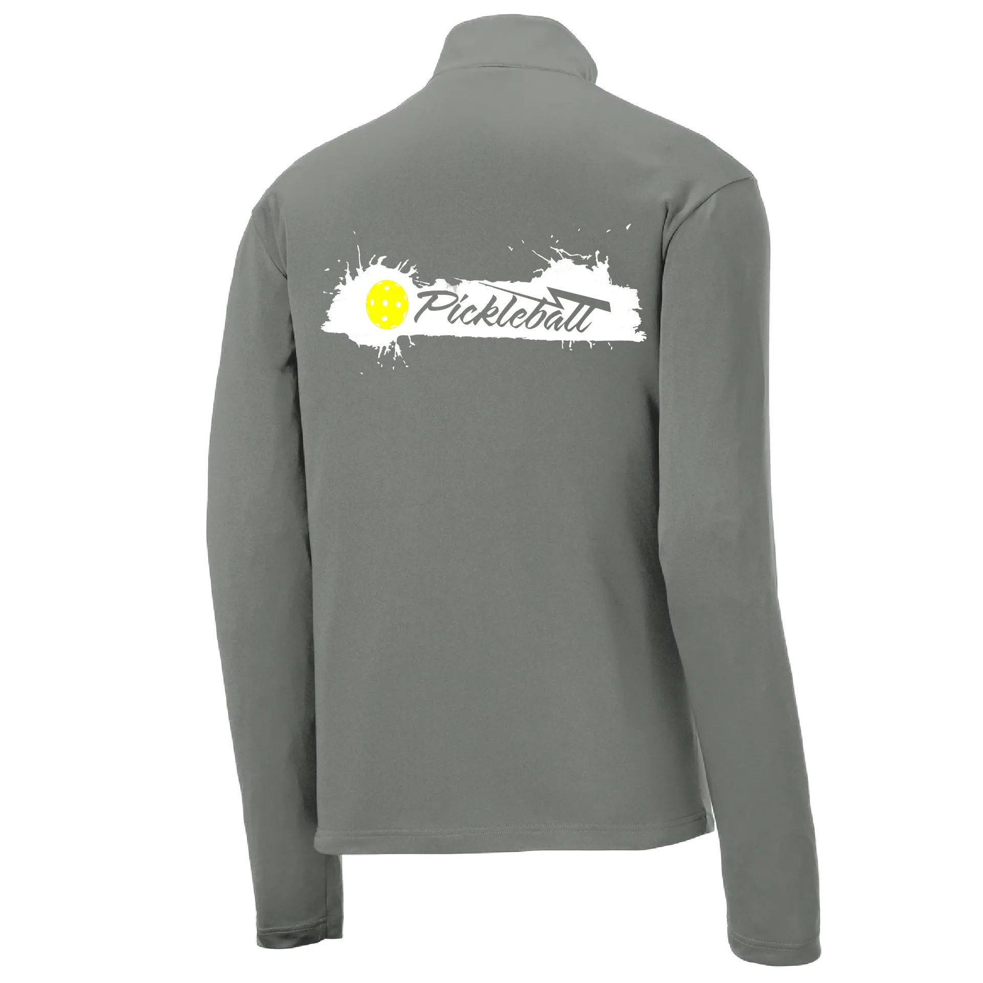 Extreme Pickleball | Men's 1/4 Zip Long Sleeve Pullover Athletic Shirt | 100% Polyester