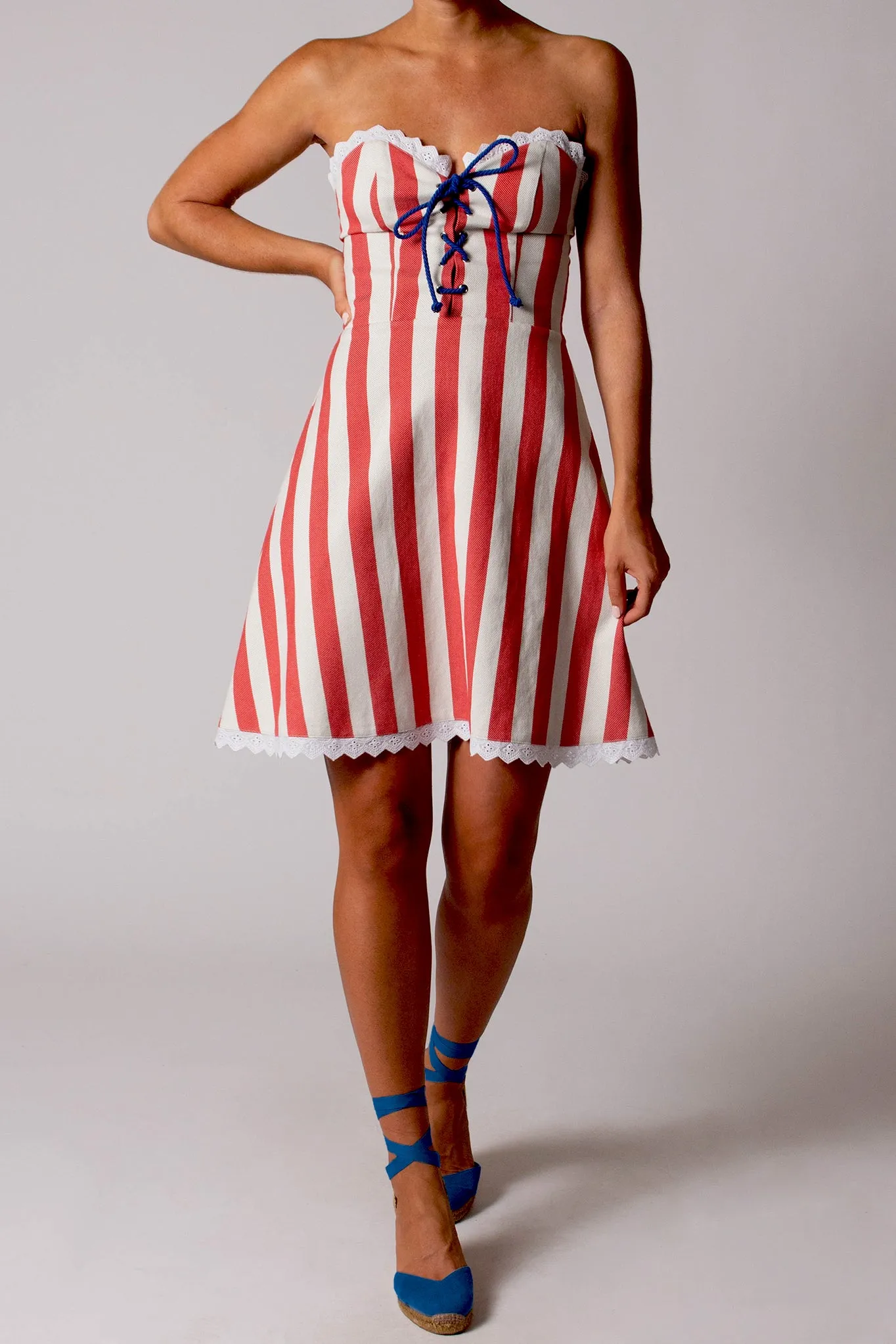 Fiorella Nautical Busatti Mini Dress