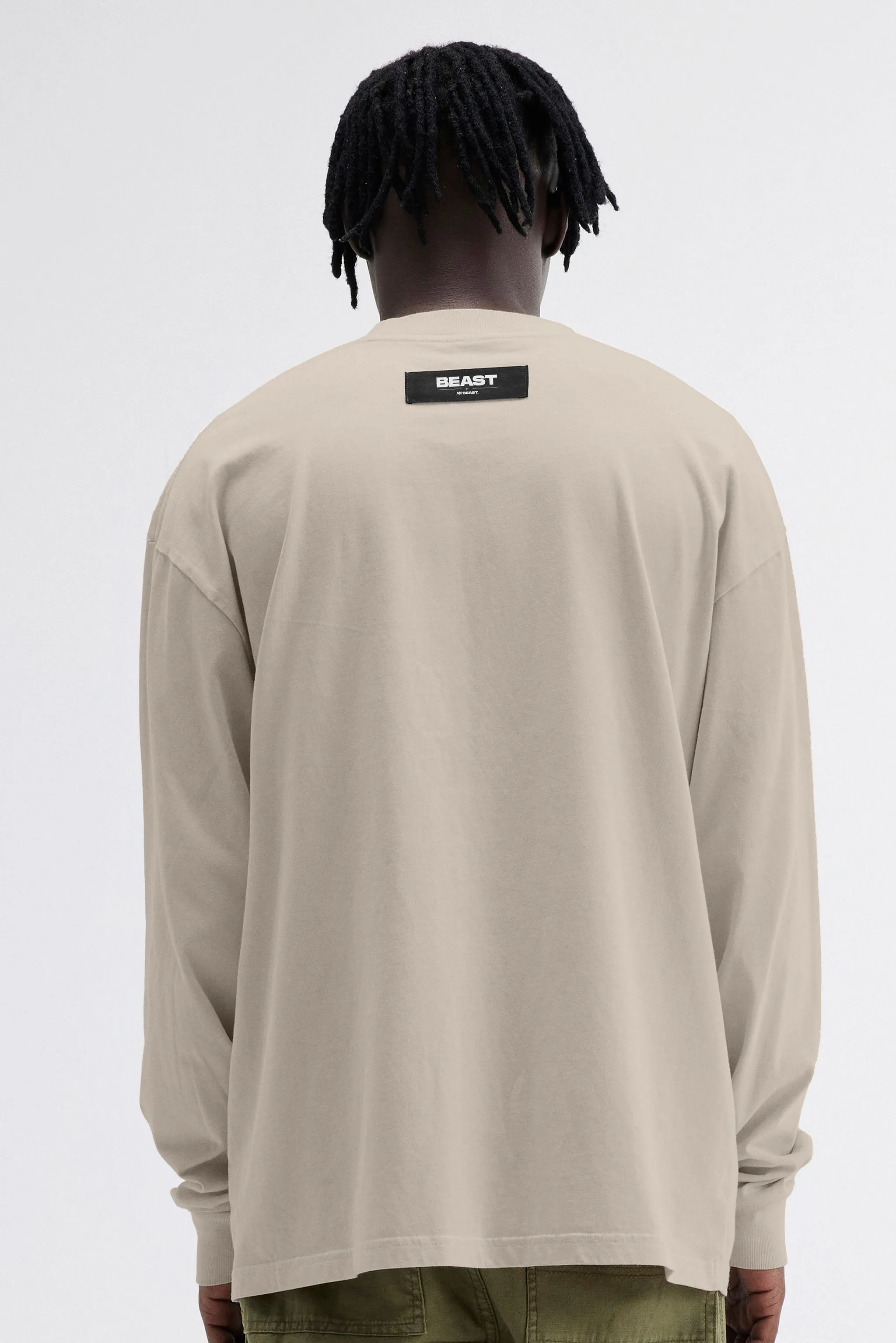 FLASH LS TEE - SAND