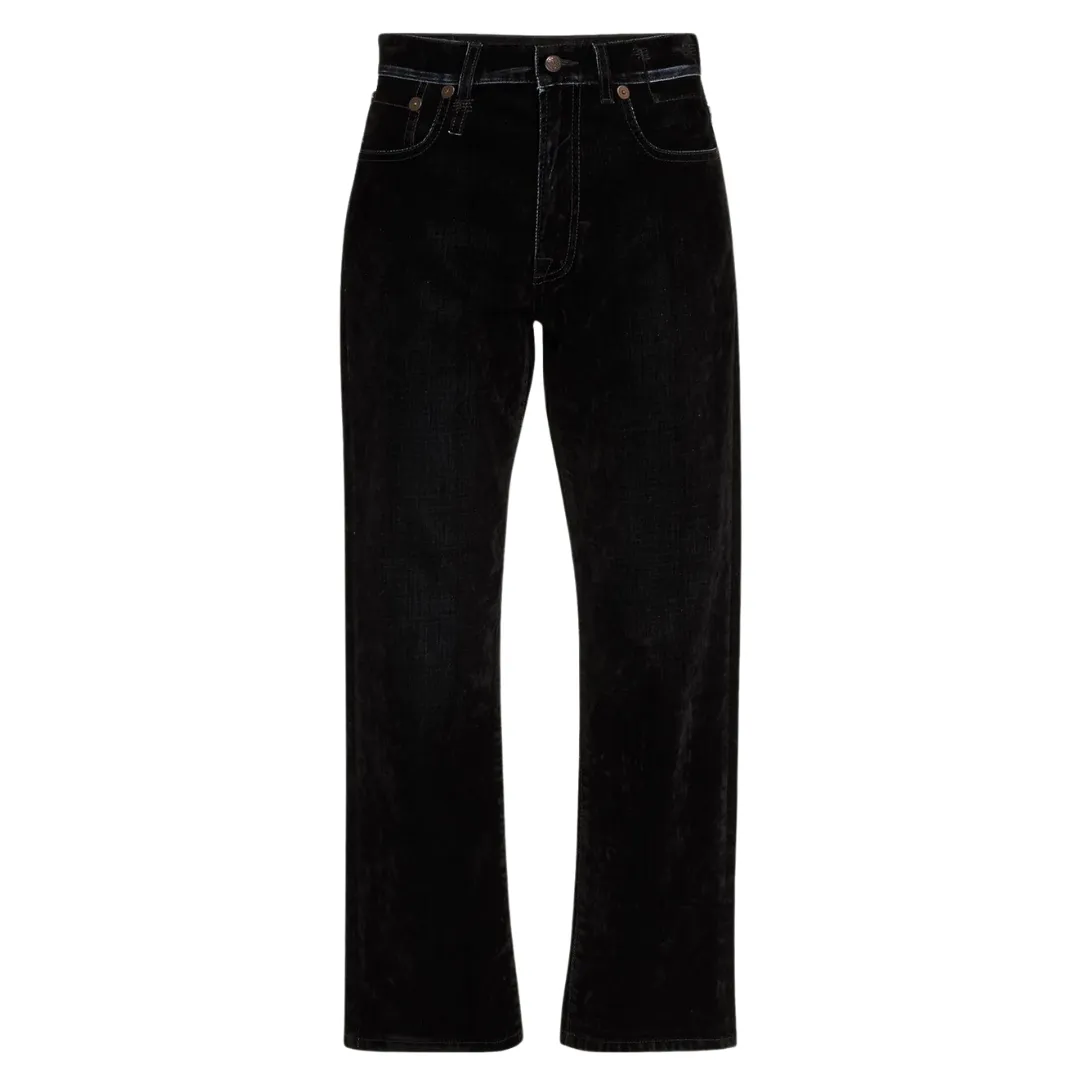 Flocked Black Romeo Jean