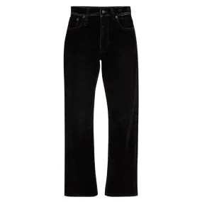 Flocked Black Romeo Jean