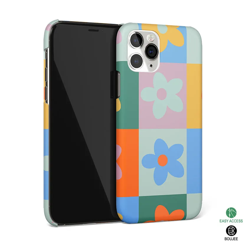 Floral Patchwork Phone Cover | Matte Case