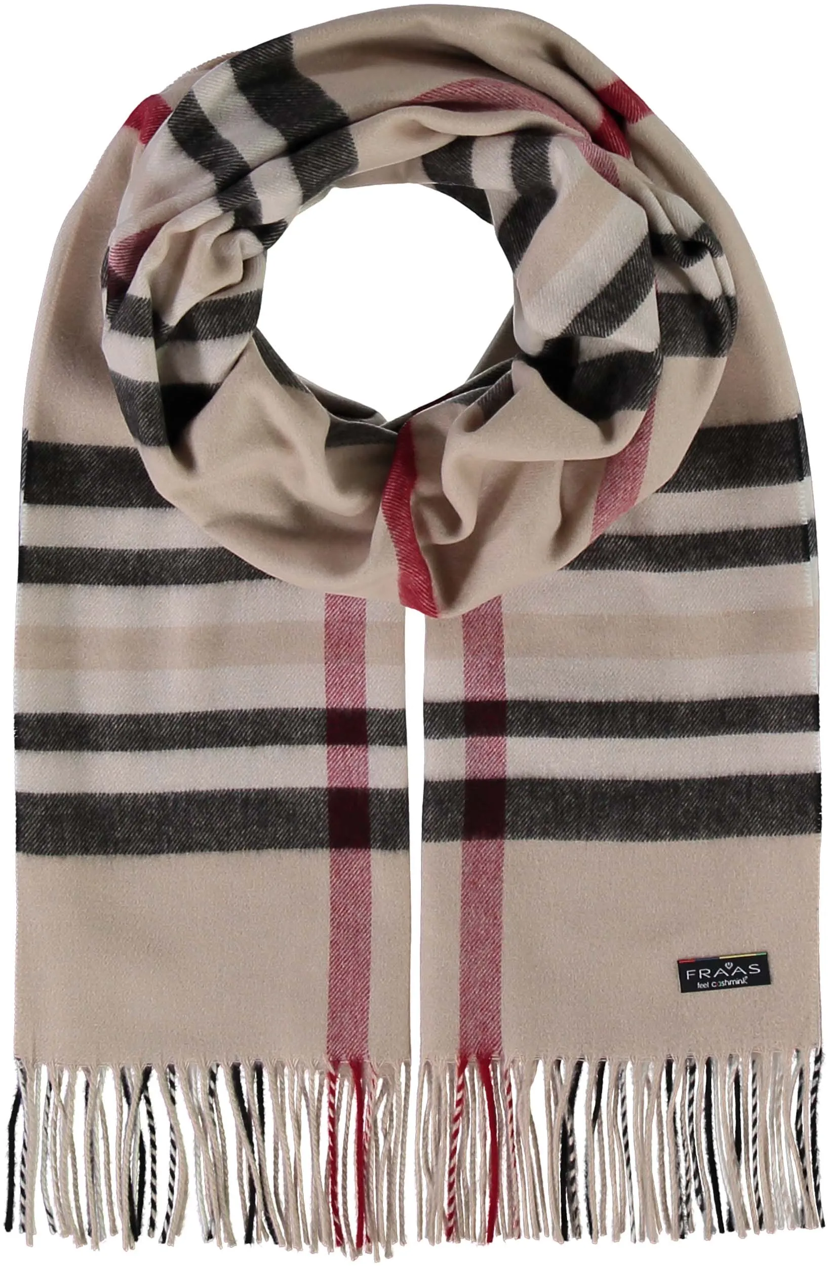 FRAAS Plaid Cashmink® Blanket-Scarf