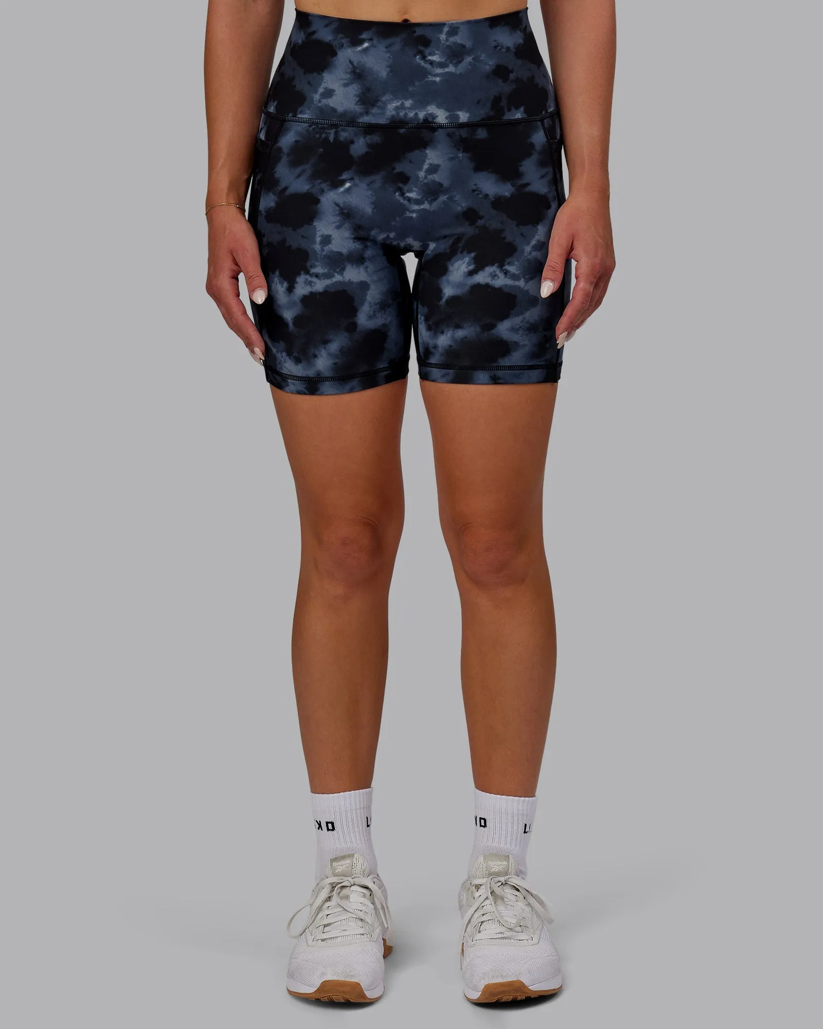 Fusion Mid-Length Shorts - Tie Dye-Midnight