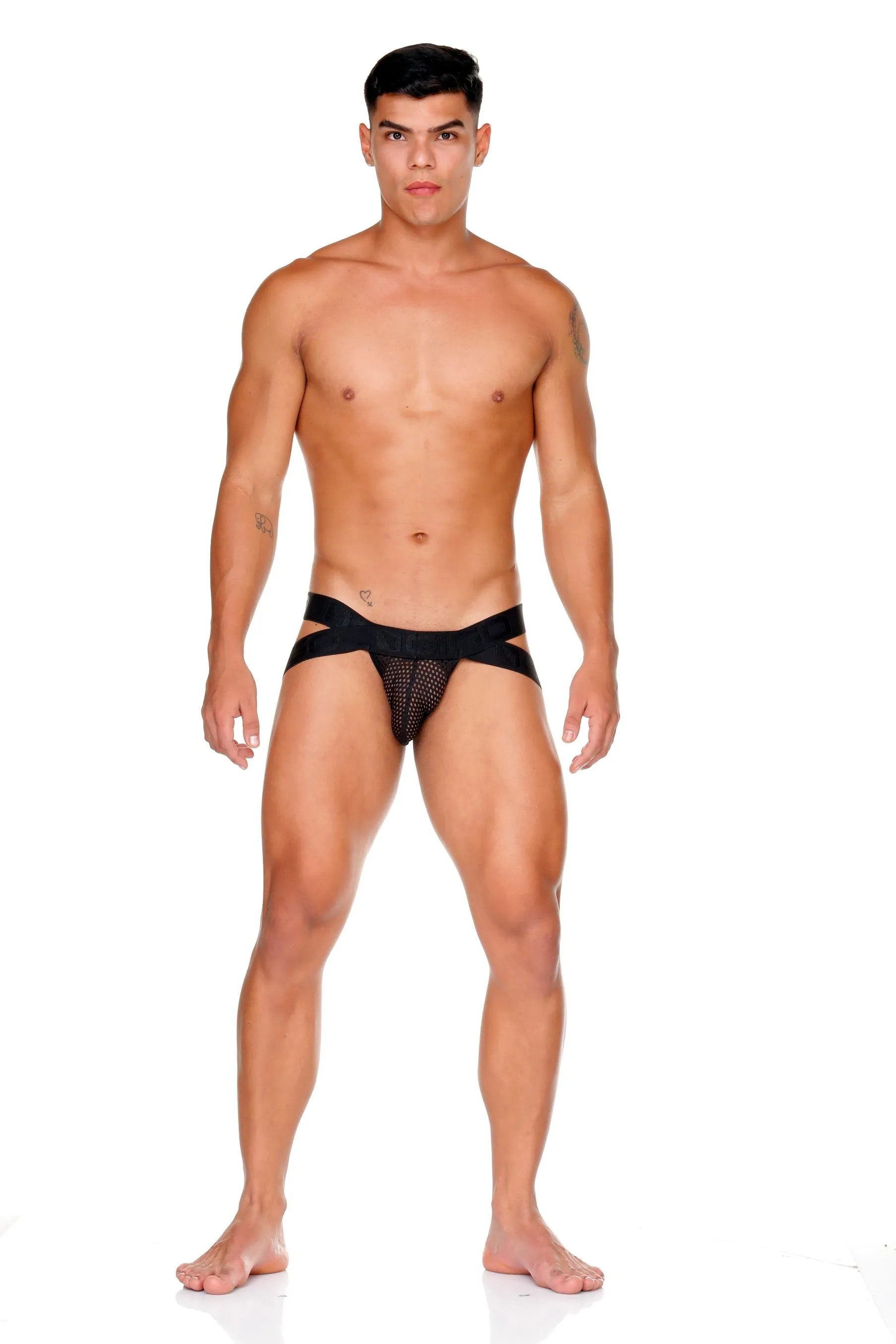 Gigo Morocco jockstrap mesh black