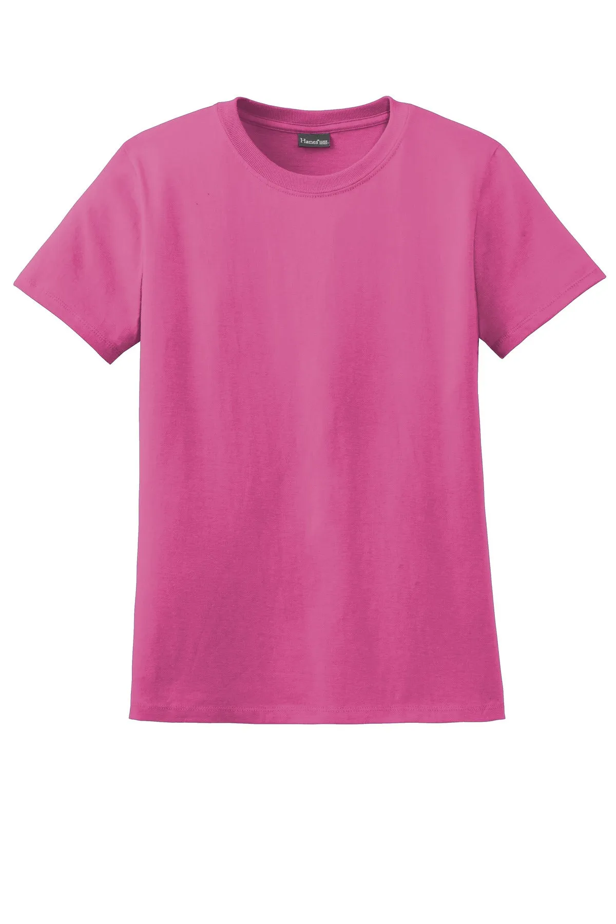 Hanes - Ladies Perfect-T Cotton T-Shirt. SL04