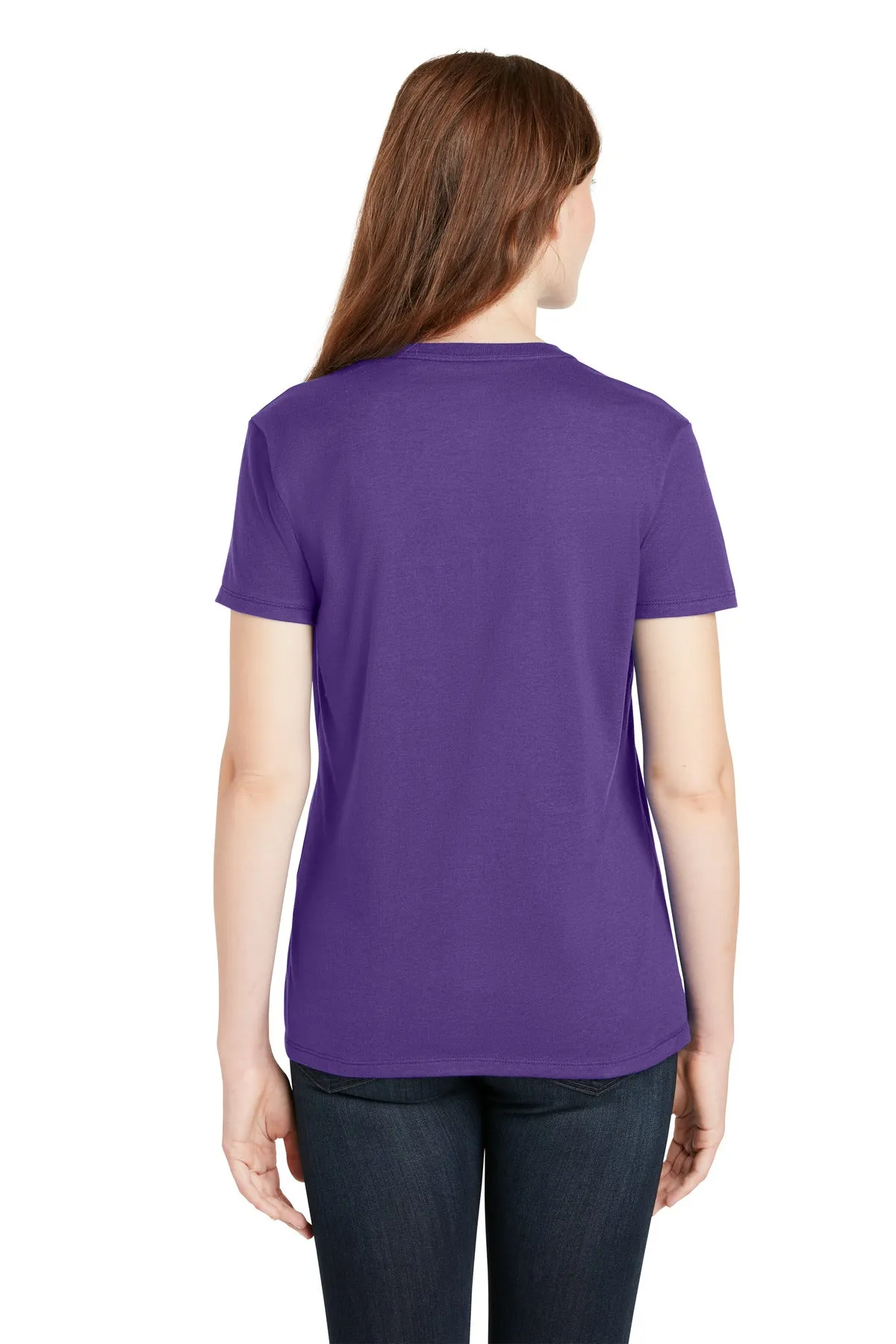 Hanes - Ladies Perfect-T Cotton T-Shirt. SL04