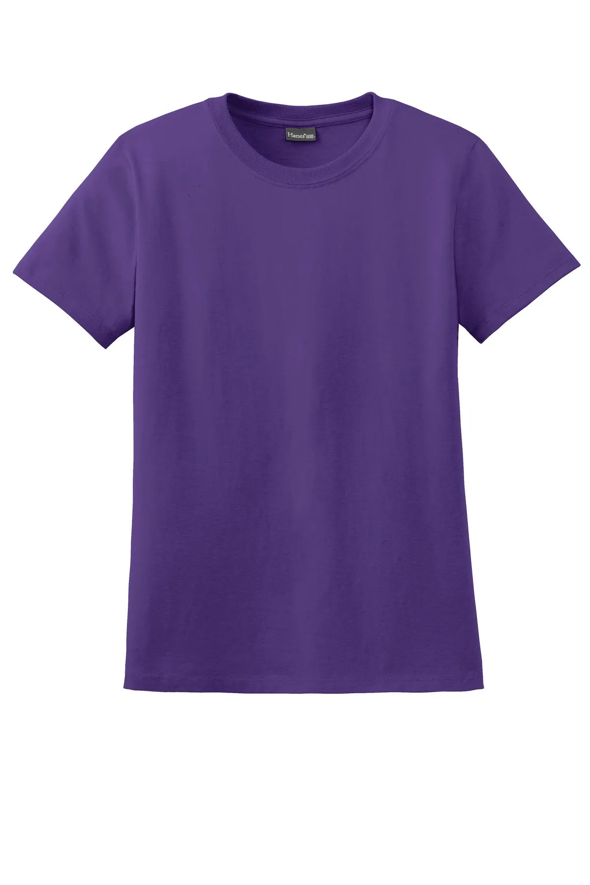 Hanes - Ladies Perfect-T Cotton T-Shirt. SL04