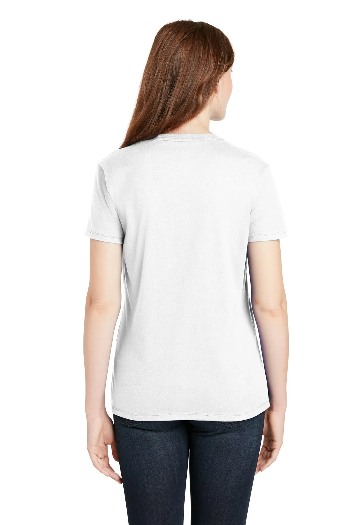 Hanes - Ladies Perfect-T Cotton T-Shirt. SL04