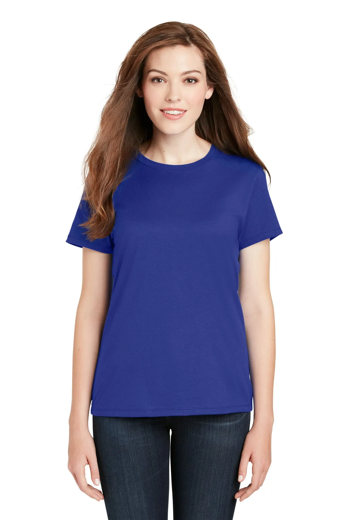 Hanes - Ladies Perfect-T Cotton T-Shirt. SL04