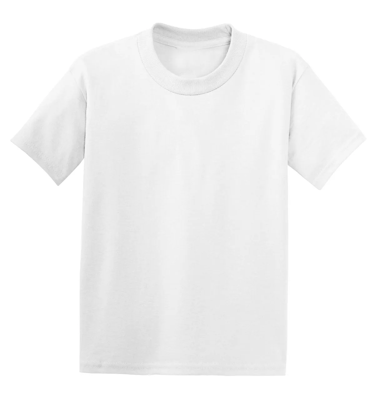 Hanes - Youth EcoSmart 50/50 Cotton/Poly T-Shirt. 5370