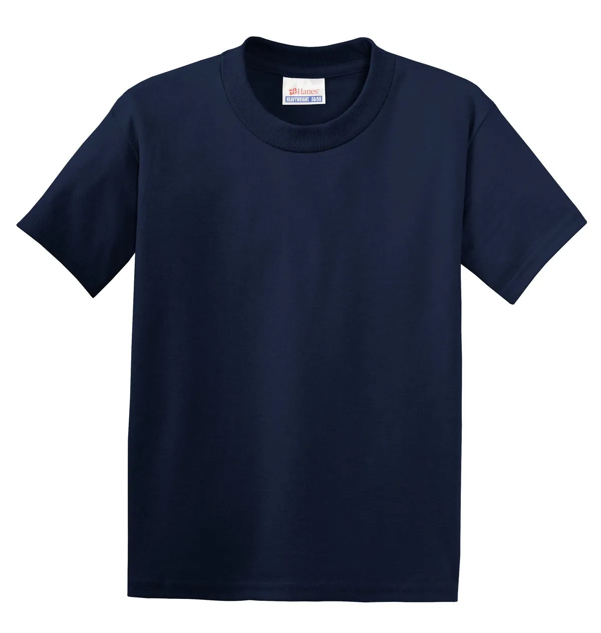 Hanes - Youth EcoSmart 50/50 Cotton/Poly T-Shirt. 5370