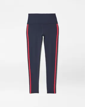 Indigo/Pirate Red Splits59 Small Ella Airweight Leggings