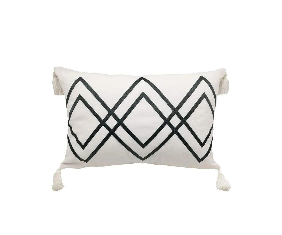 Intersecting Diamonds Pillow Cover