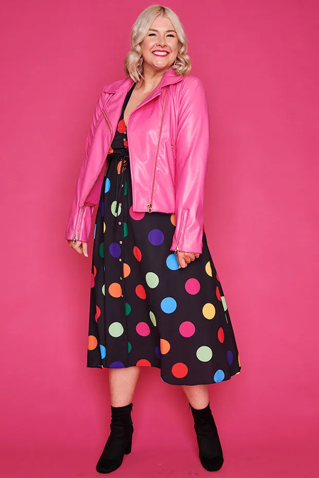 Jasmine Hot Pink Jacket