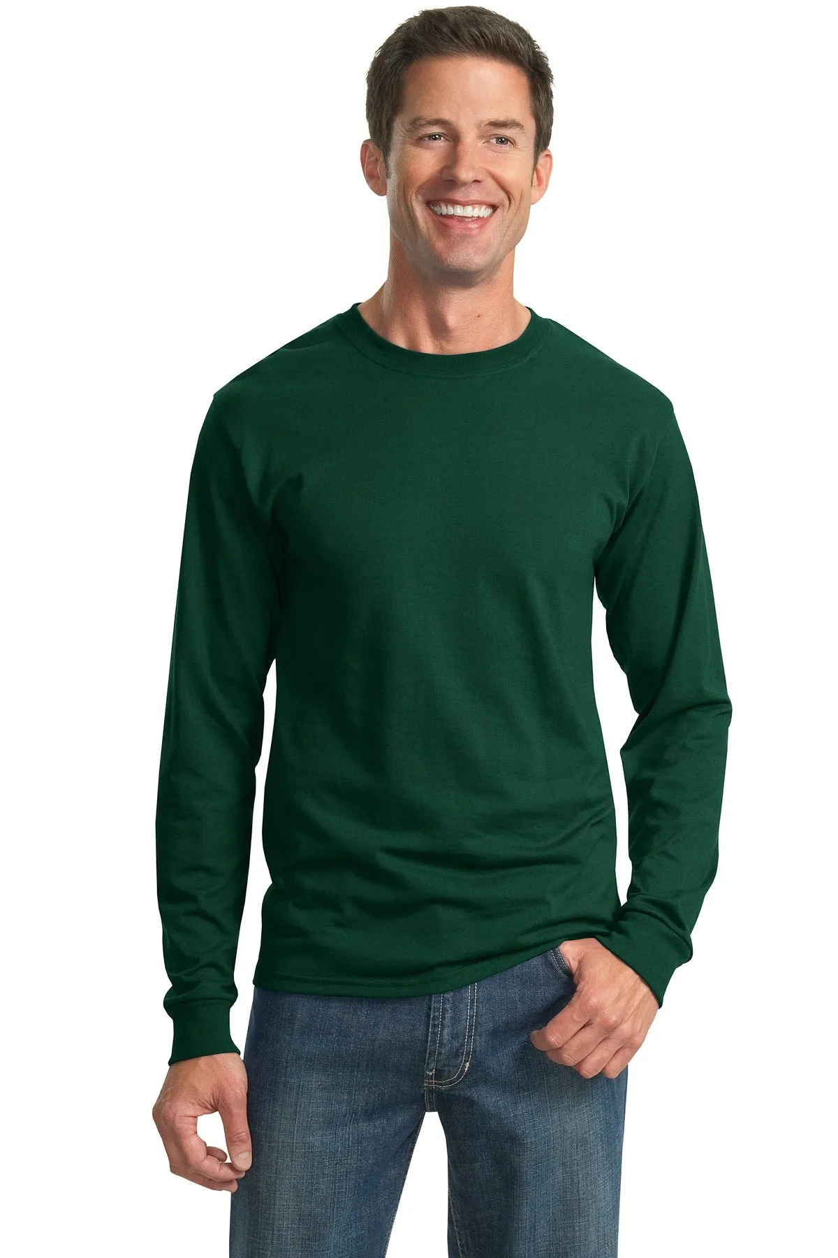 Jerzees - Dri-Power 50/50 Cotton/Poly Long Sleeve T-Shirt. 29LS