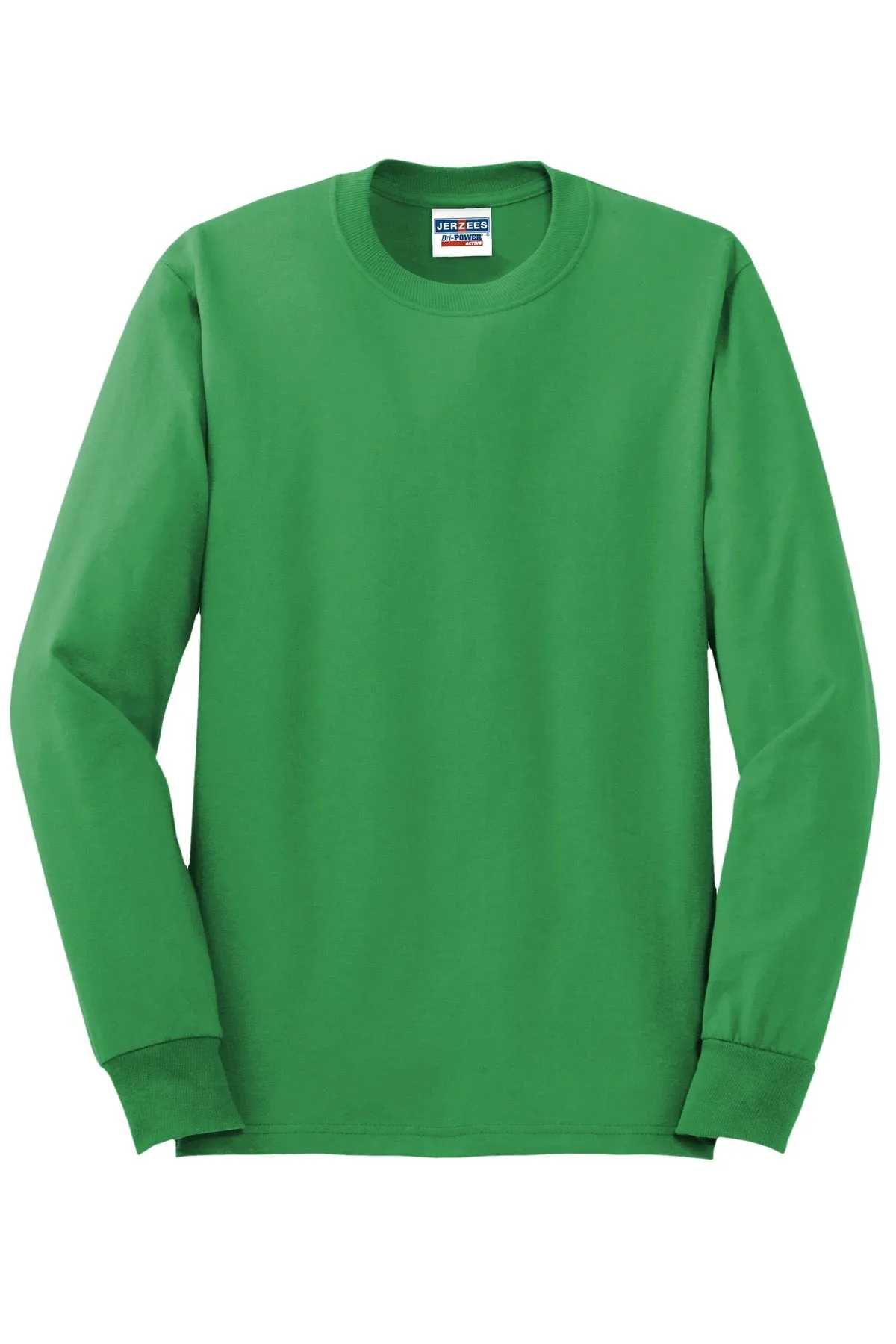 Jerzees - Dri-Power 50/50 Cotton/Poly Long Sleeve T-Shirt. 29LS