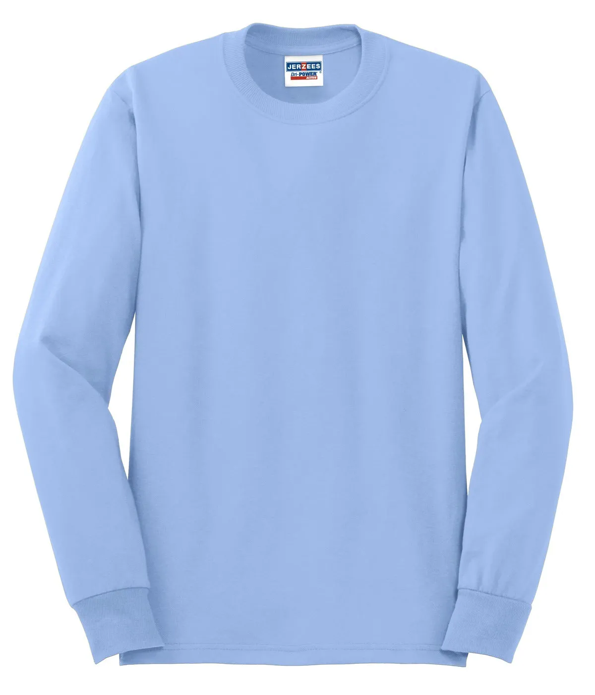 Jerzees - Dri-Power 50/50 Cotton/Poly Long Sleeve T-Shirt. 29LS