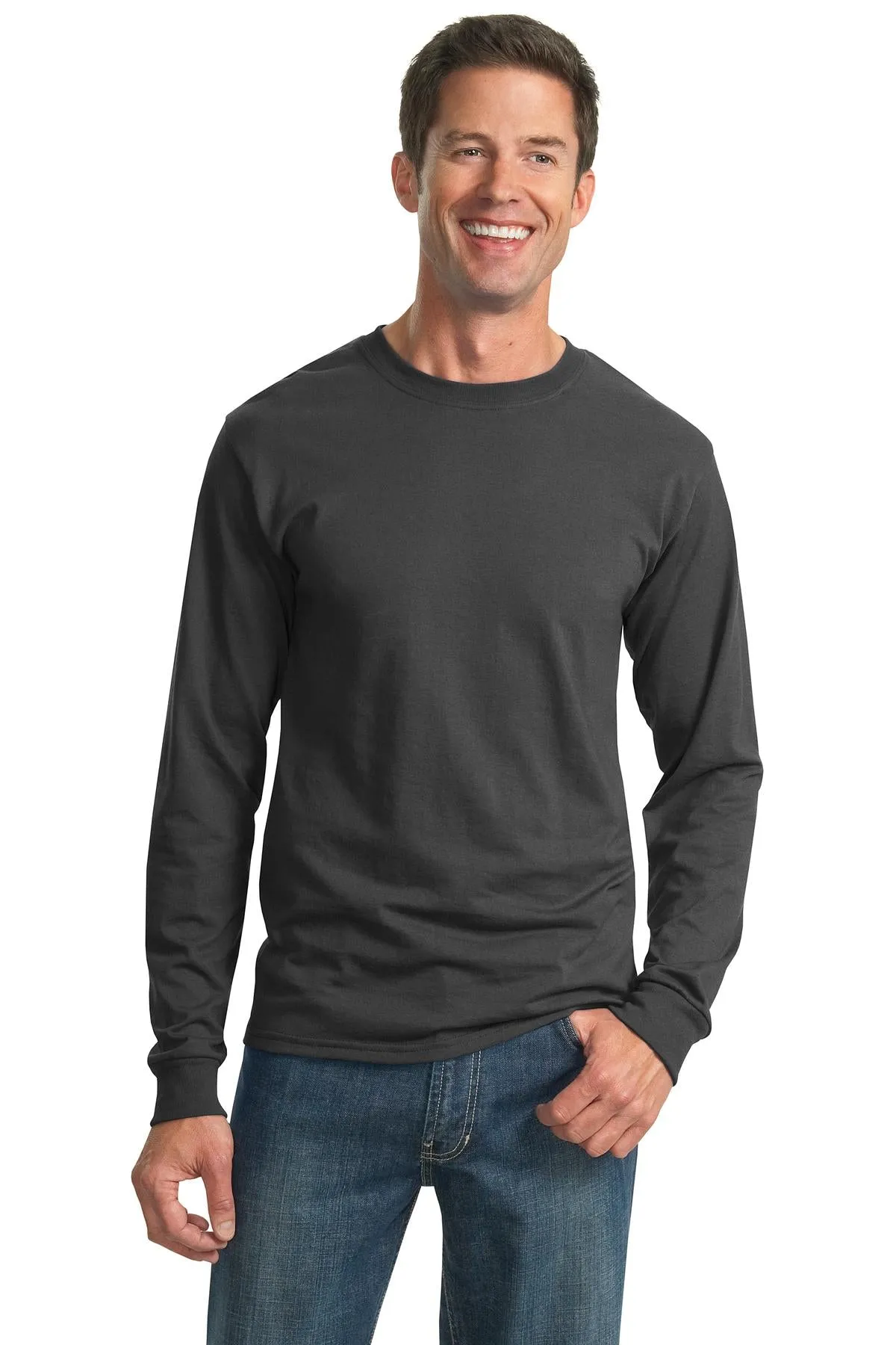 Jerzees - Dri-Power 50/50 Cotton/Poly Long Sleeve T-Shirt. 29LS